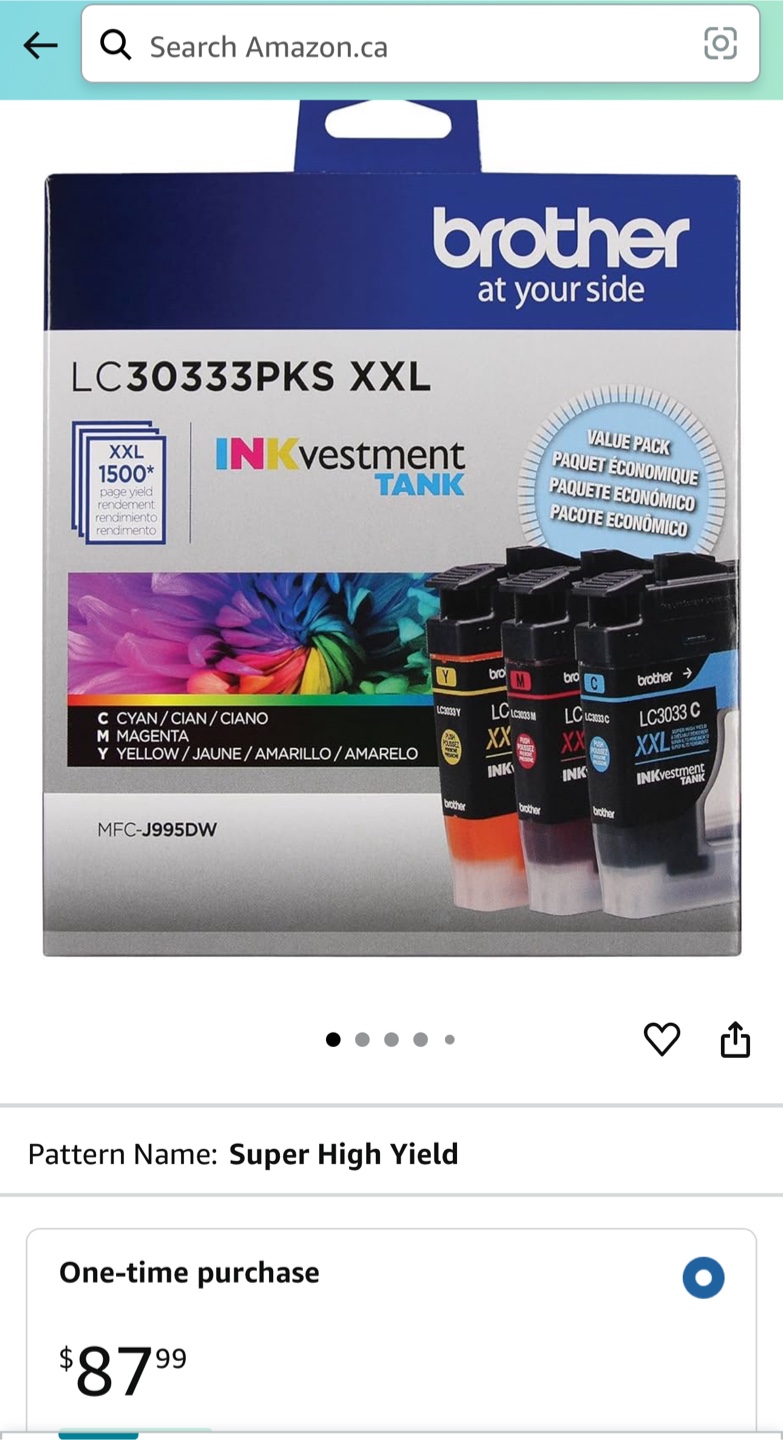 Brother LC30333PKS Ink Cartridges - photo 2