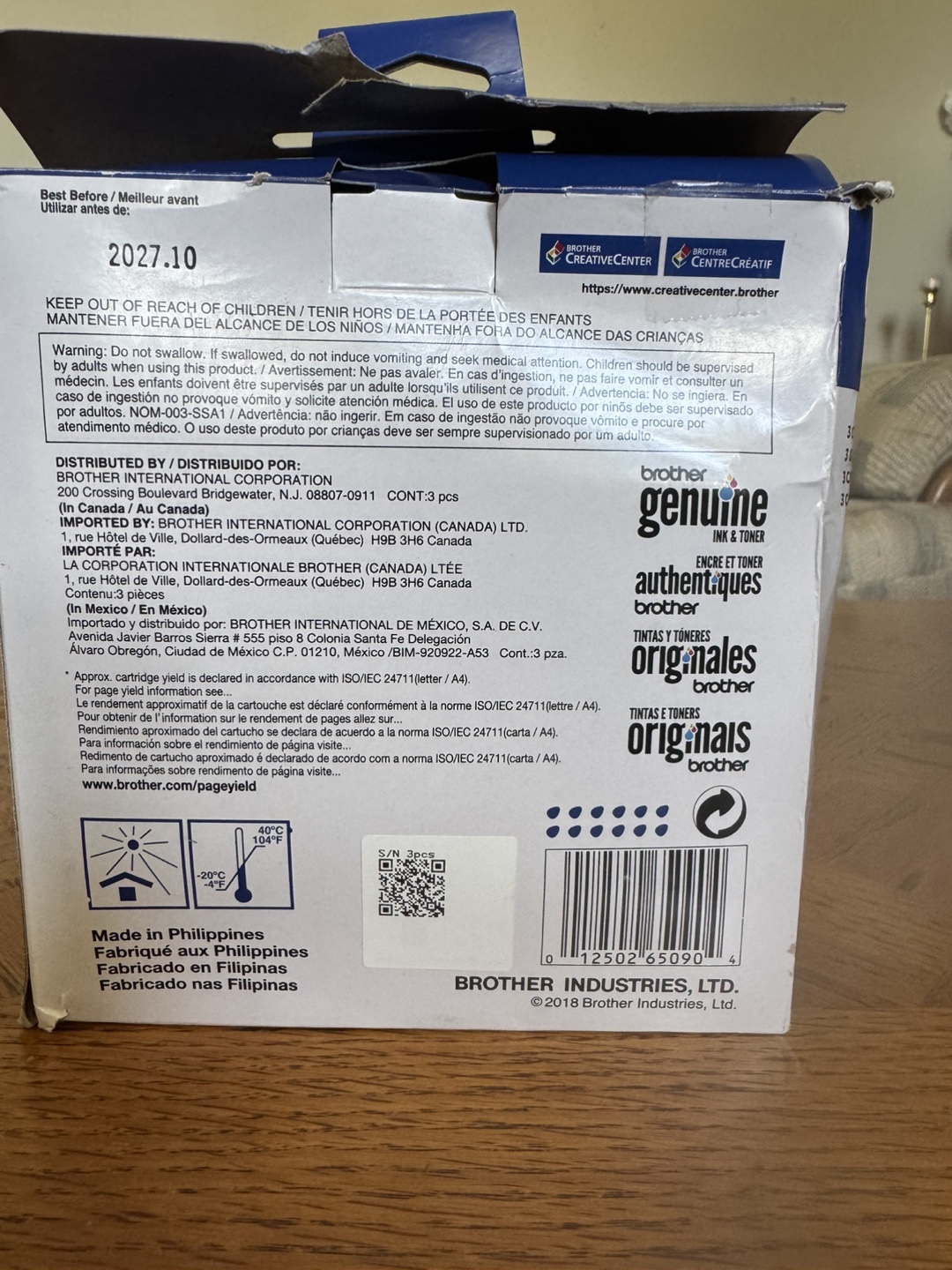 Brother LC30333PKS Ink Cartridges - photo 5