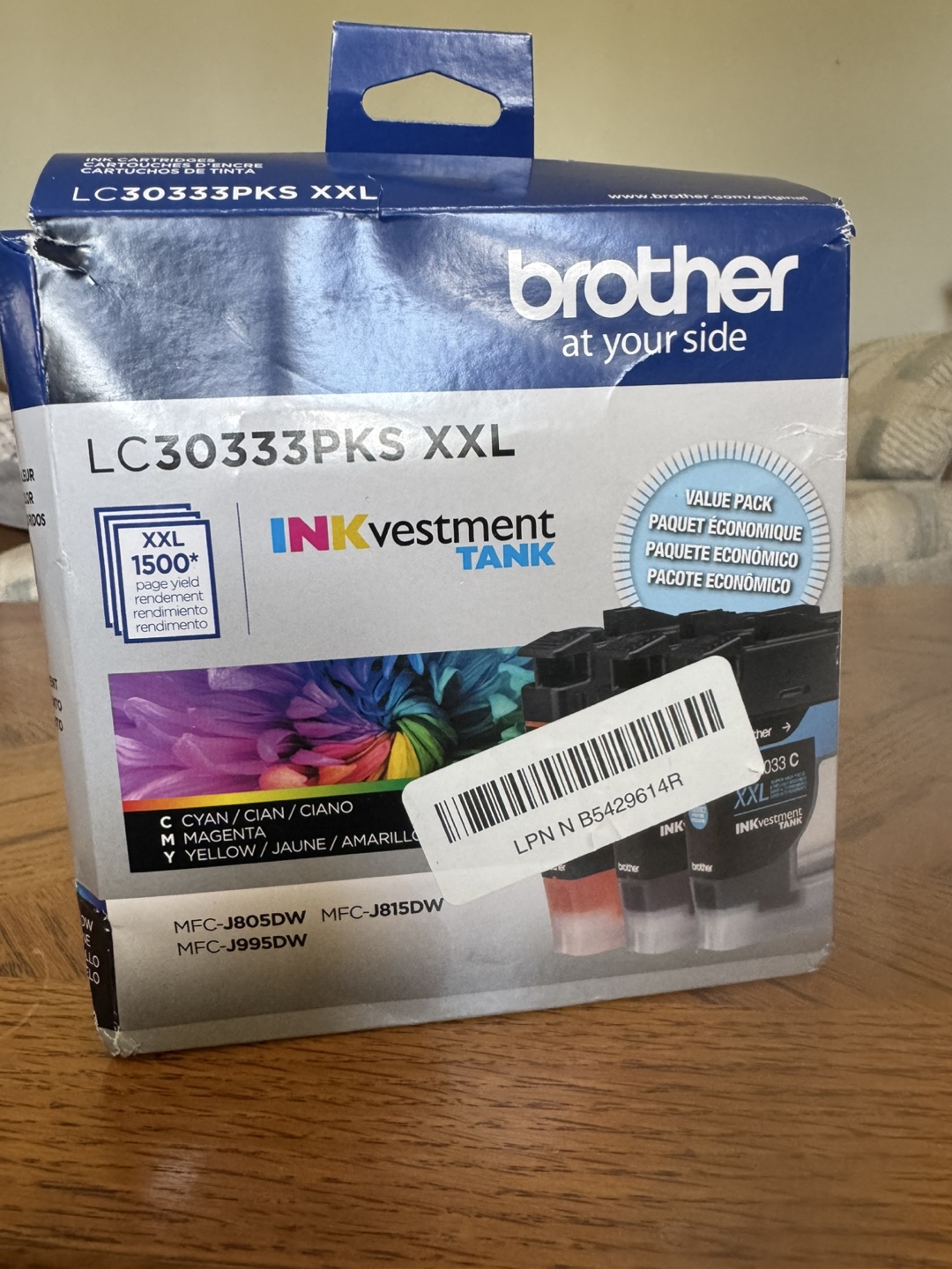 Brother LC30333PKS Ink Cartridges