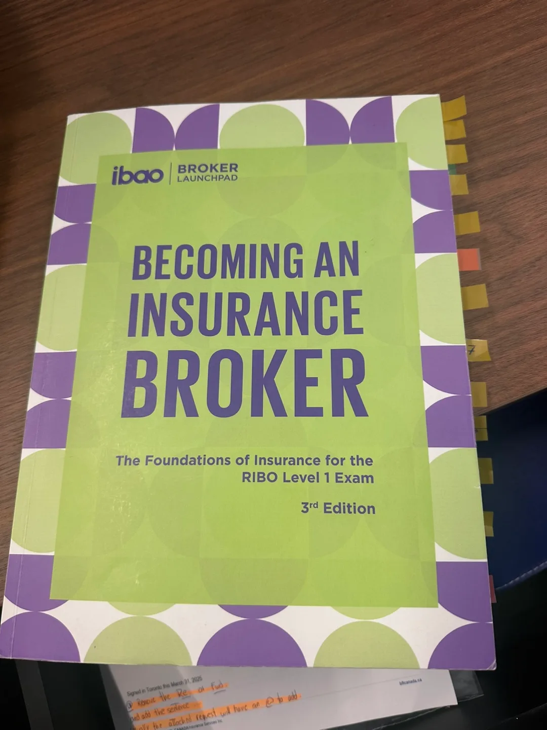 RIBO 3rd edition - Becoming an Insurance Broker Textbook thumbnail