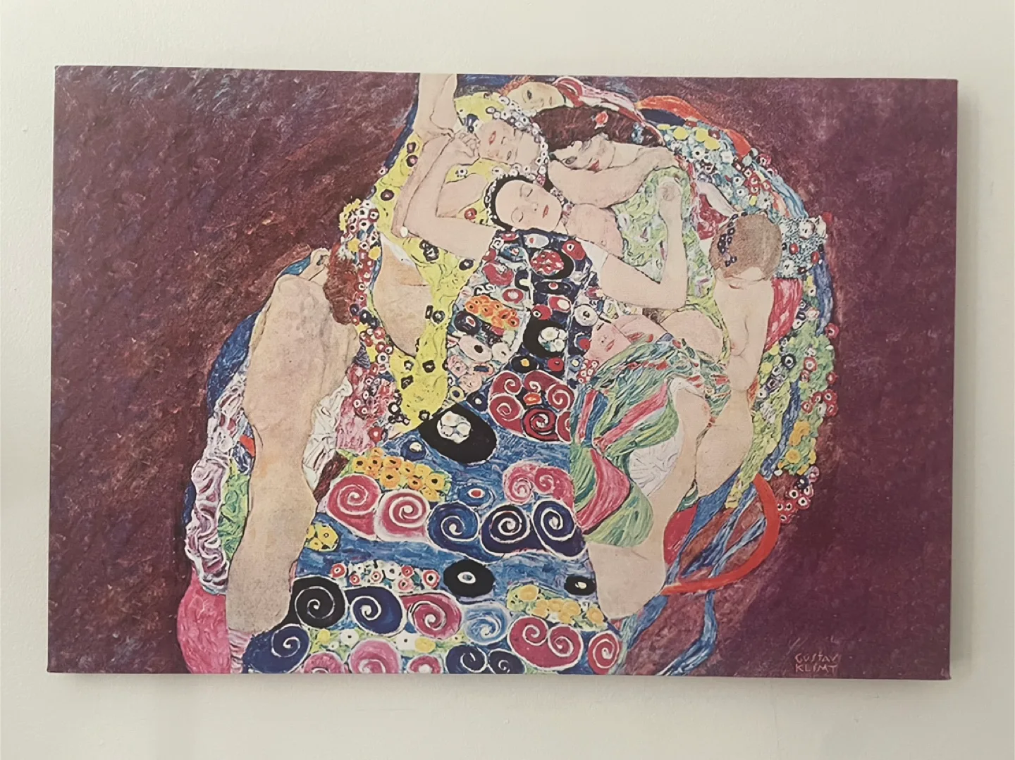 Gustav Klimt, The Virgin on Canvas Print image indicator(2)