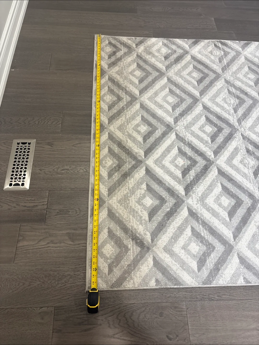 Geometric Grey Rug💚 image indicator(2)