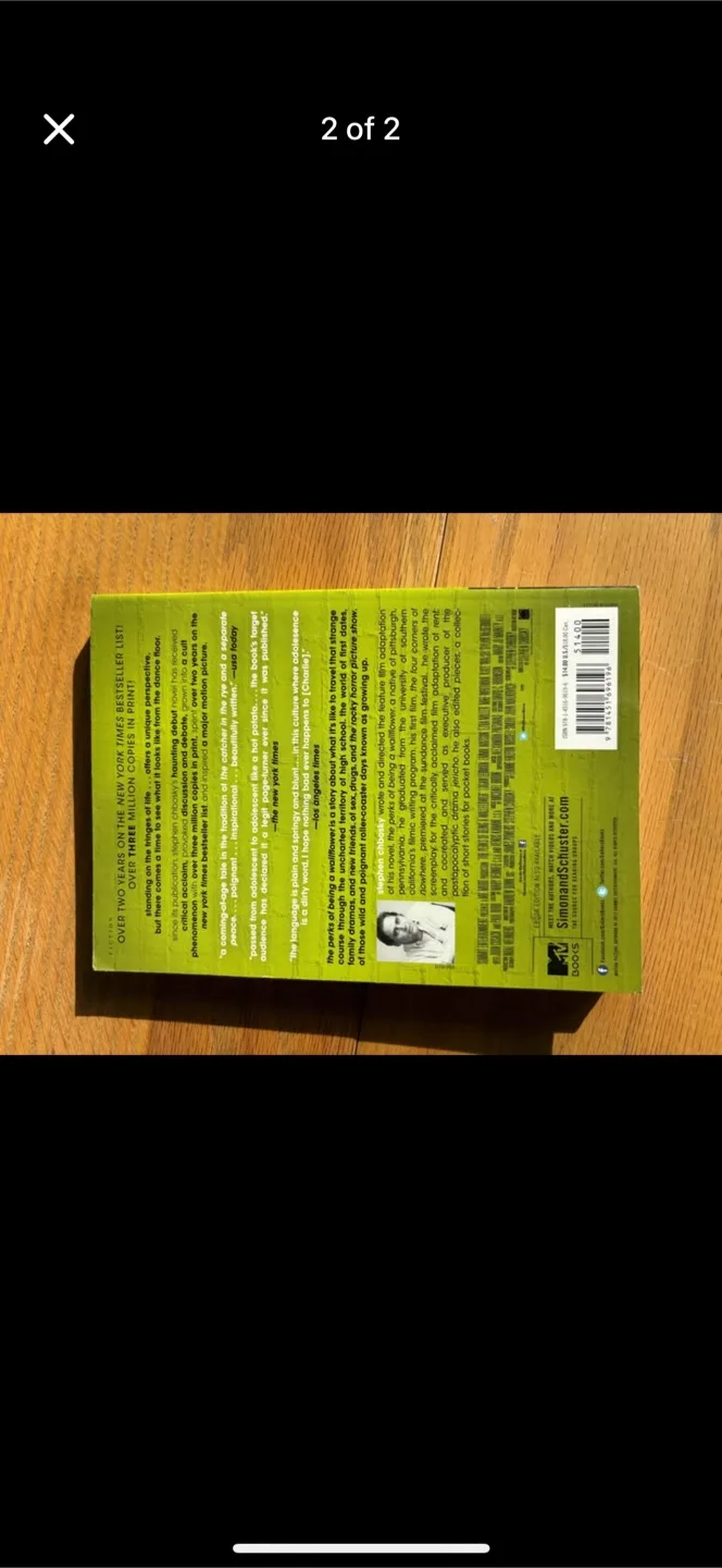 The Perks of Being a Wallflower Book image indicator(2)