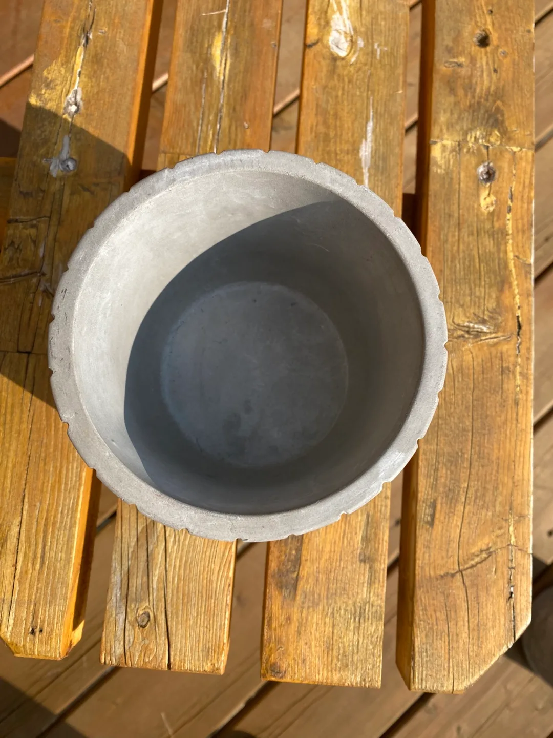 Grey Concrete Planter image indicator(2)