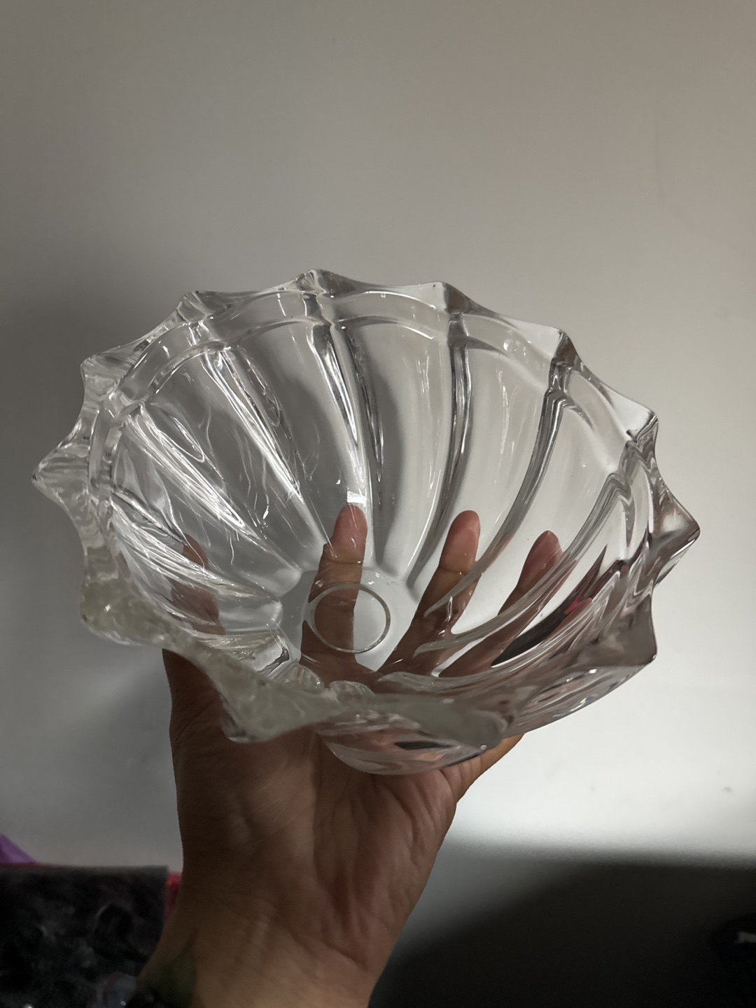 Glass Swirl Bowl 💚🥕 - photo 3