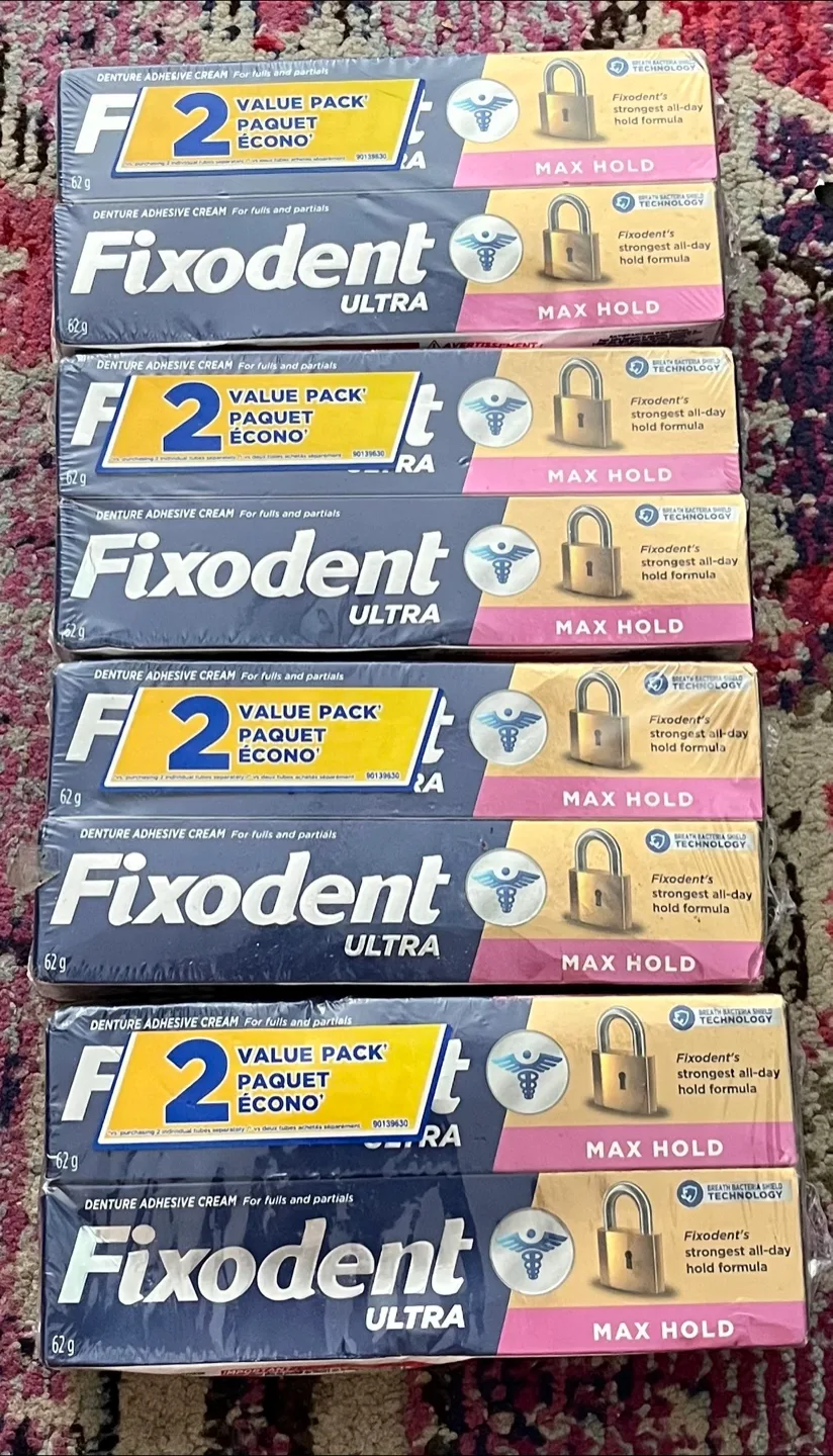 Fixodent Ultra Denture Adhesive Cream thumbnail