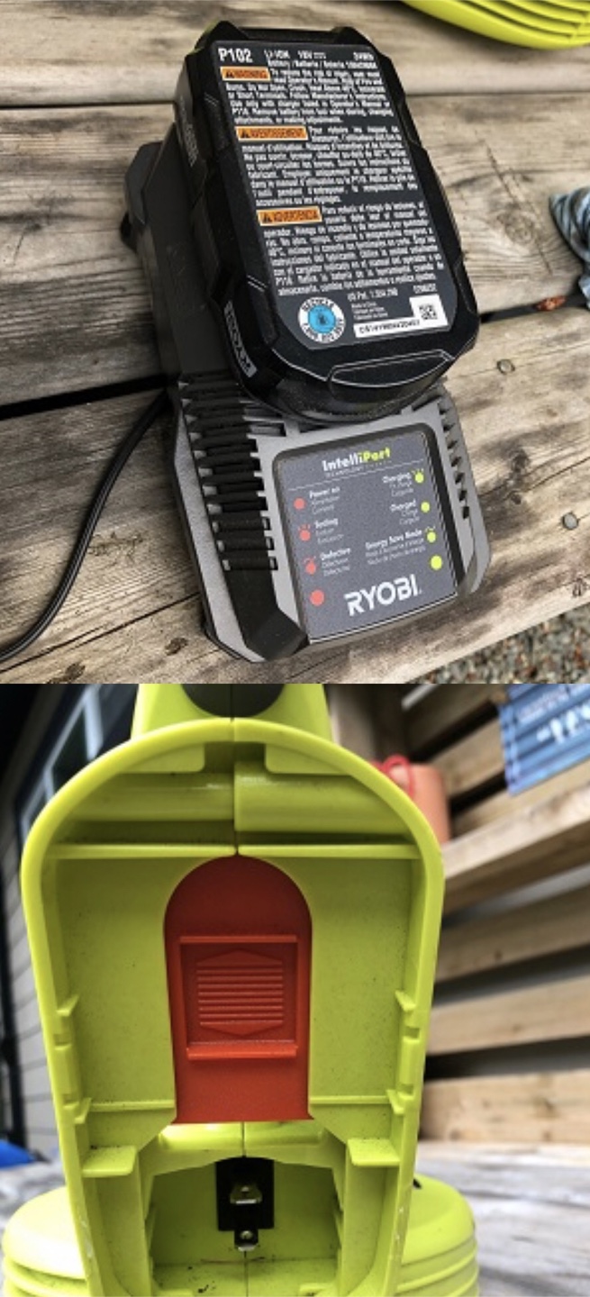 Ryobi Tools Combo - Leaf Blower & Battery Charger Kit - photo 4