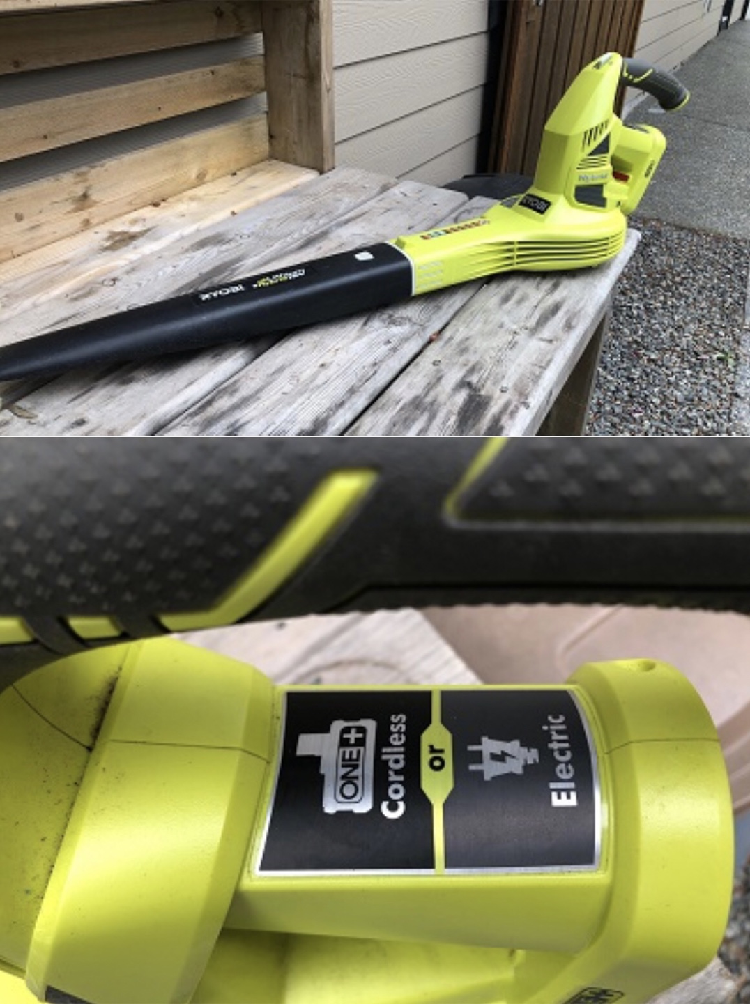 Ryobi Tools Combo - Leaf Blower & Battery Charger Kit - photo 3