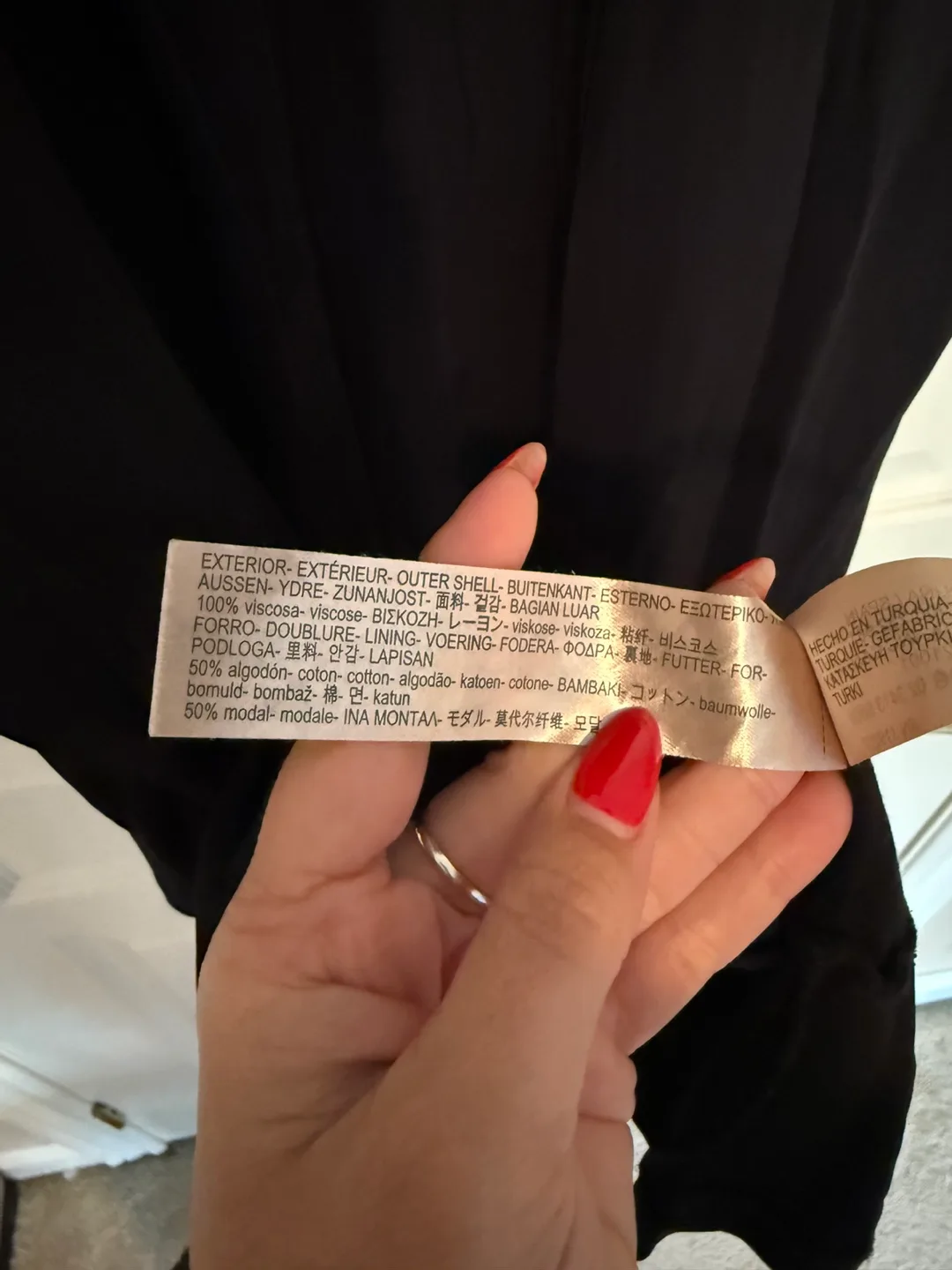 Massimo Dutti Black Dress image indicator(5)