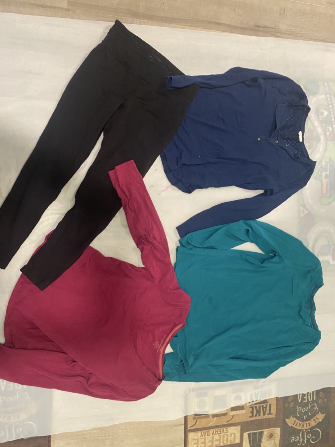 Bundle of tops and bottoms