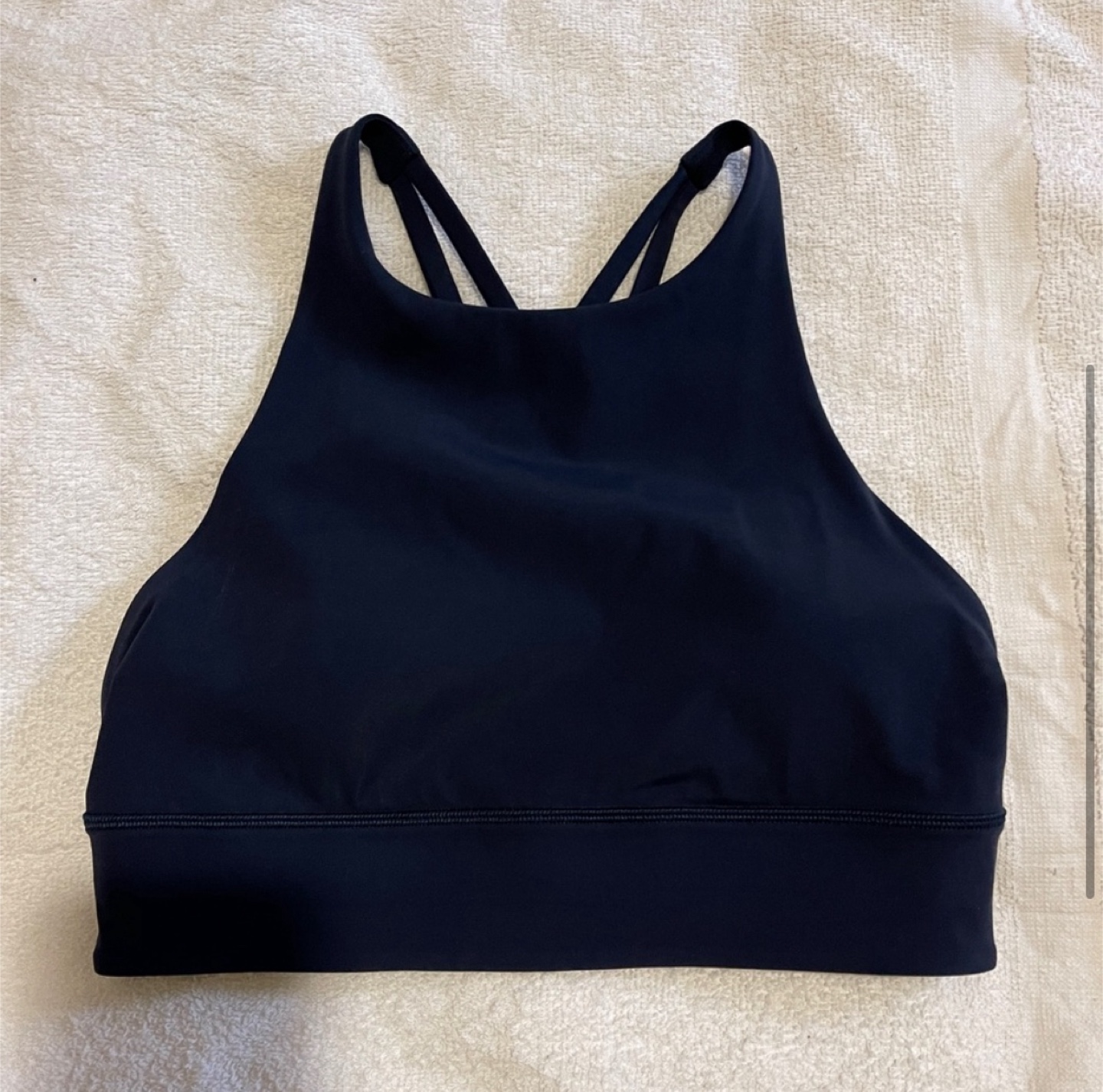 Lululemon High Neck Longline Energy Bra (Navy) - photo 2