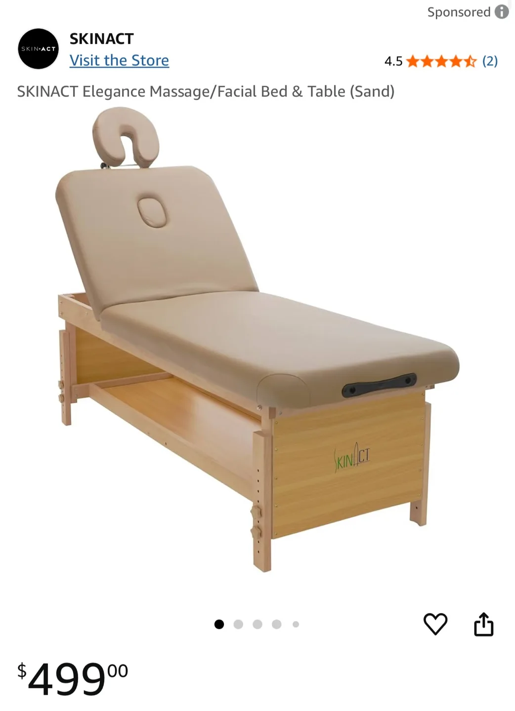 SKIN ACT Massage Table thumbnail