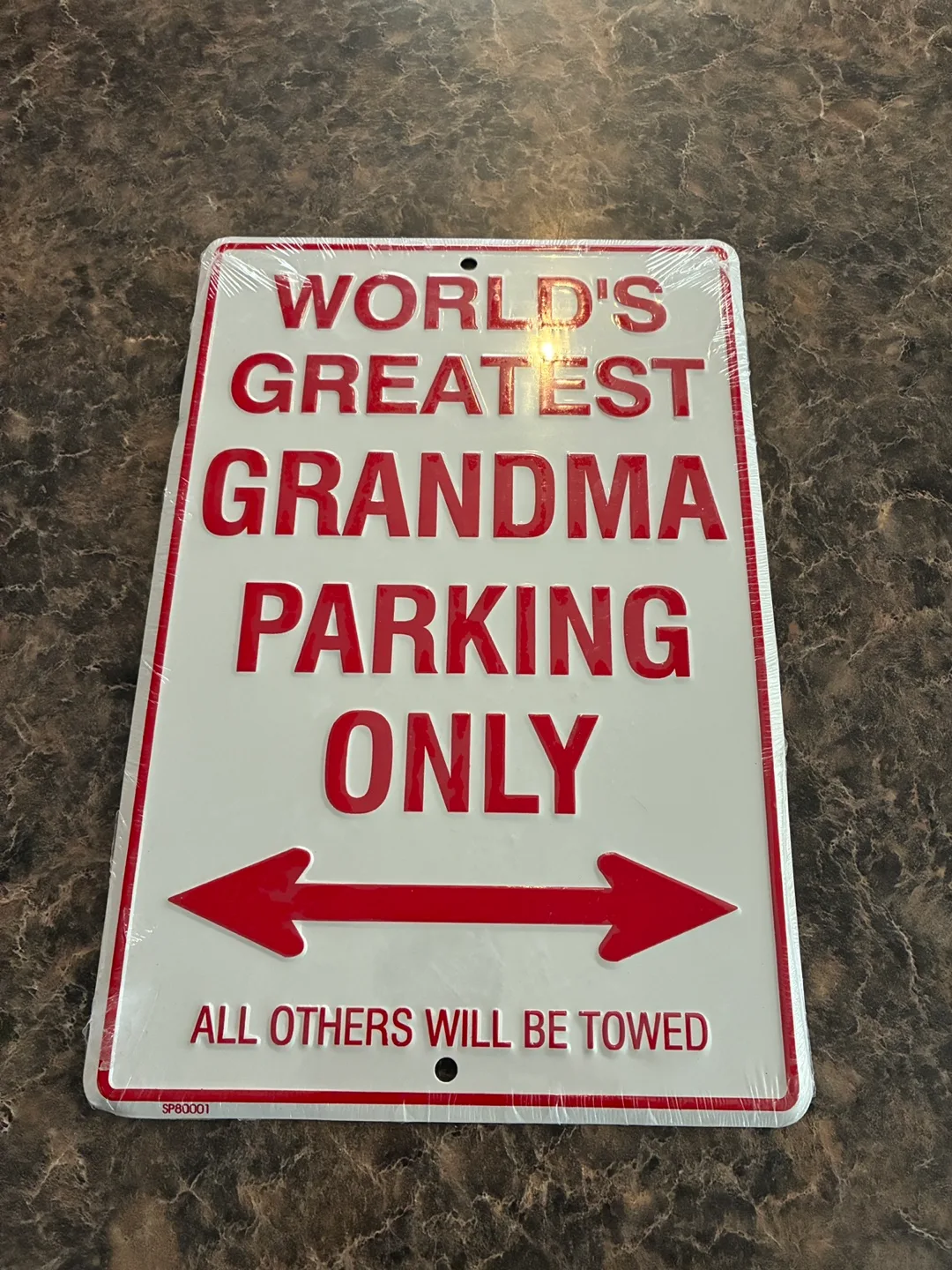 World's Greatest Grandma Parking Only Sign thumbnail