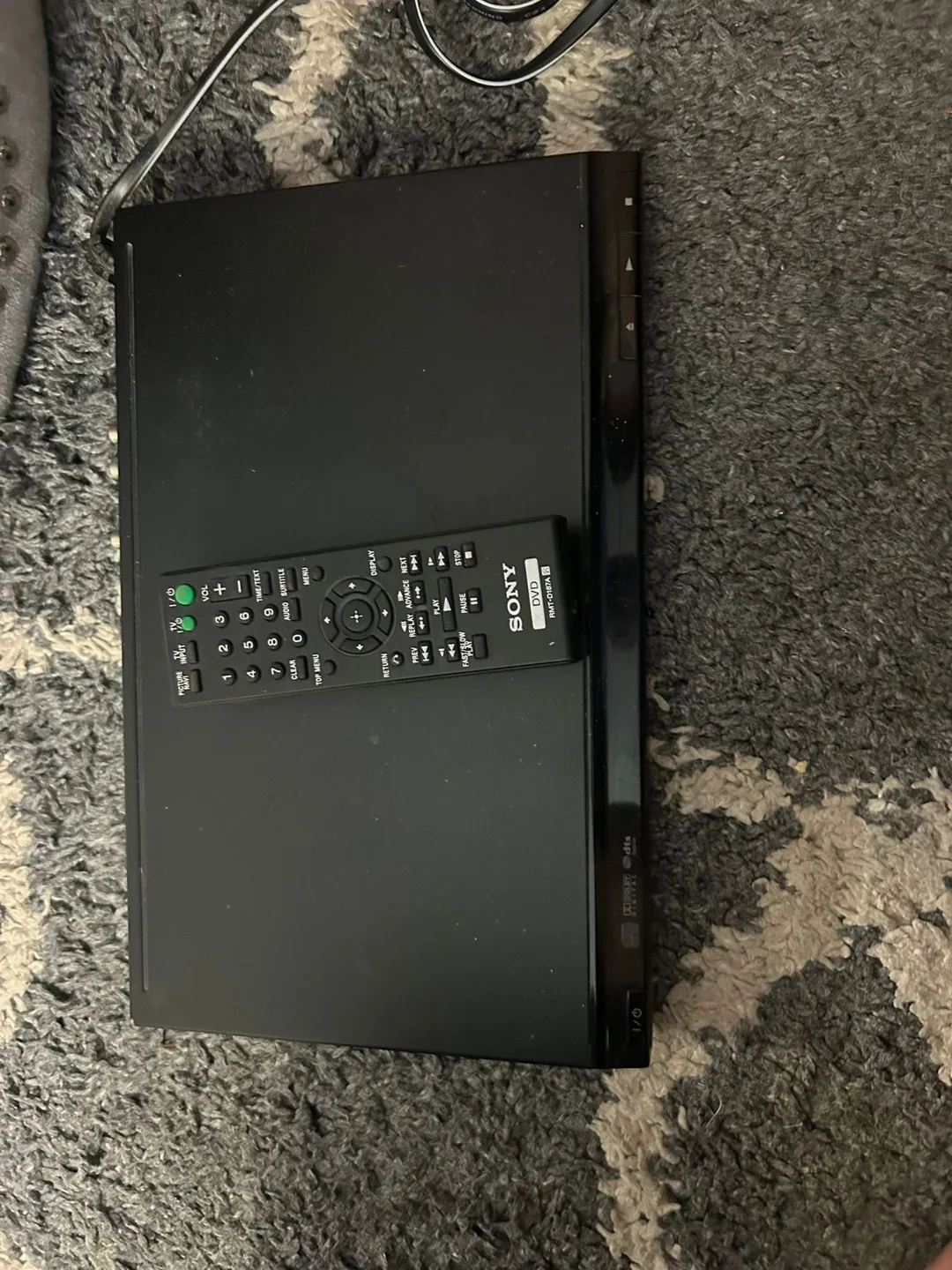 Sony DVD Player with Remote thumbnail