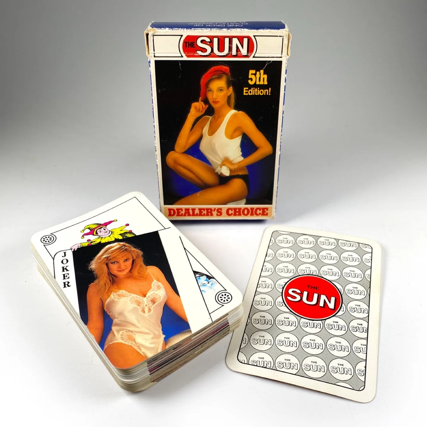Vintage SUNshine Girls Playing Cards thumbnail