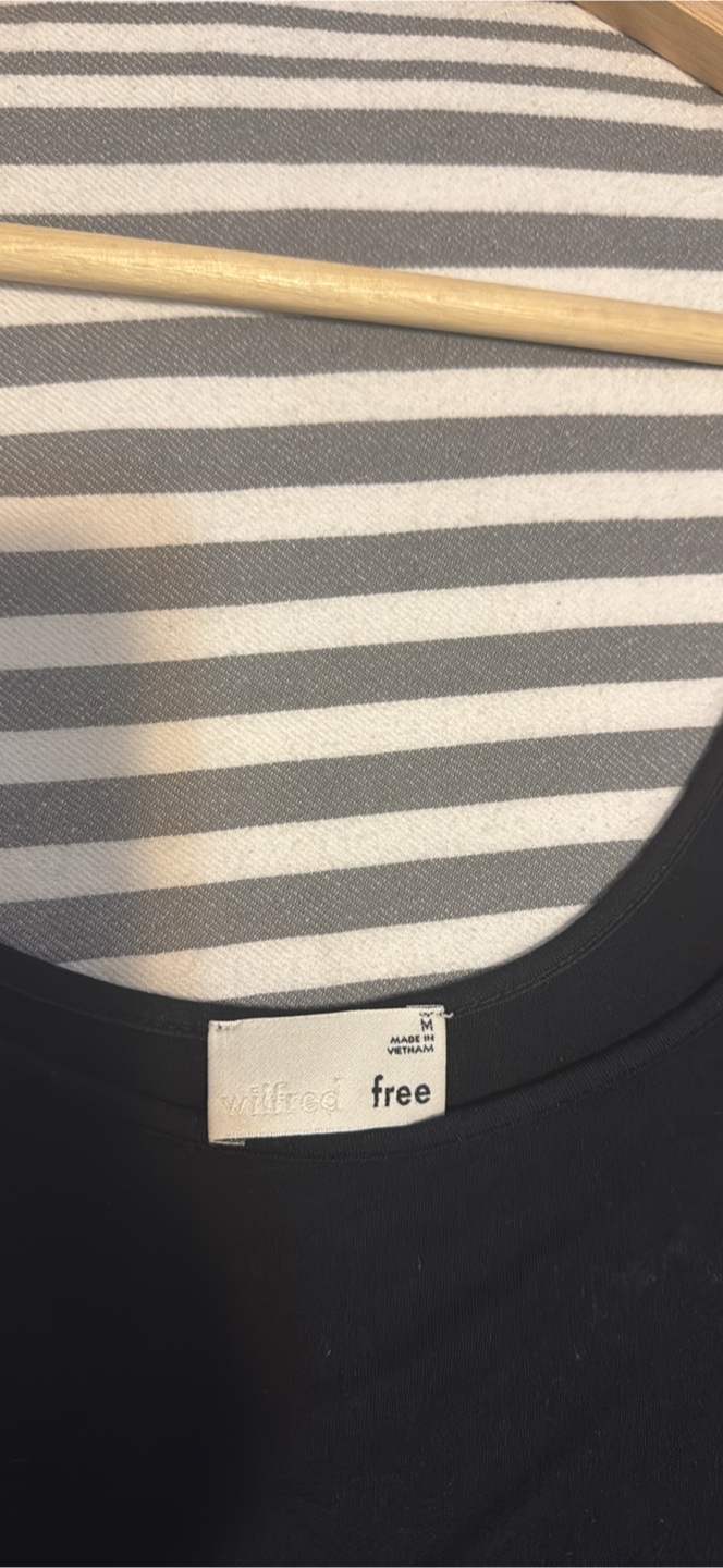 Wilfred Free Black midi  Dress - photo 2