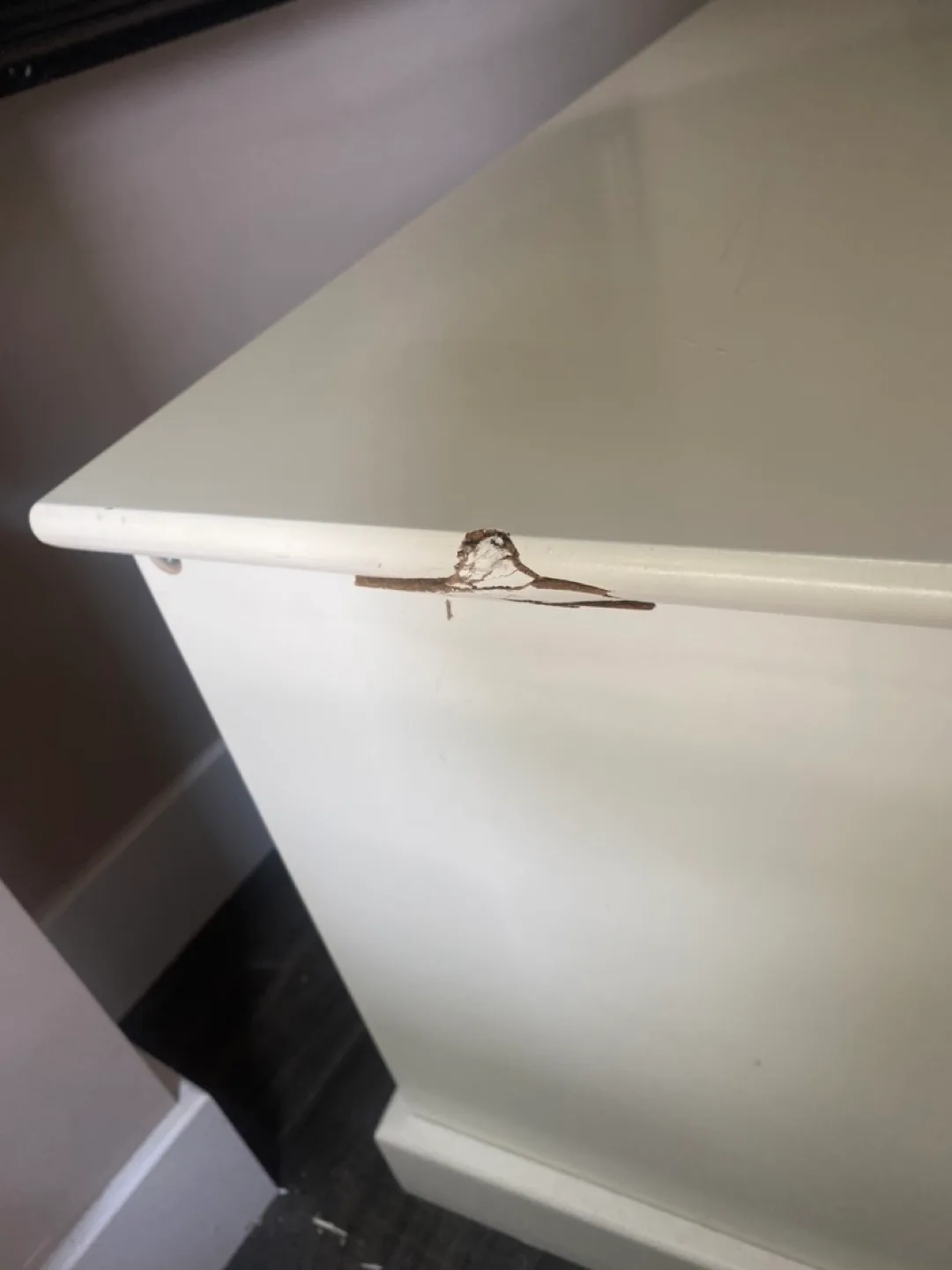 White Storage Bench With Baskets image indicator(3)