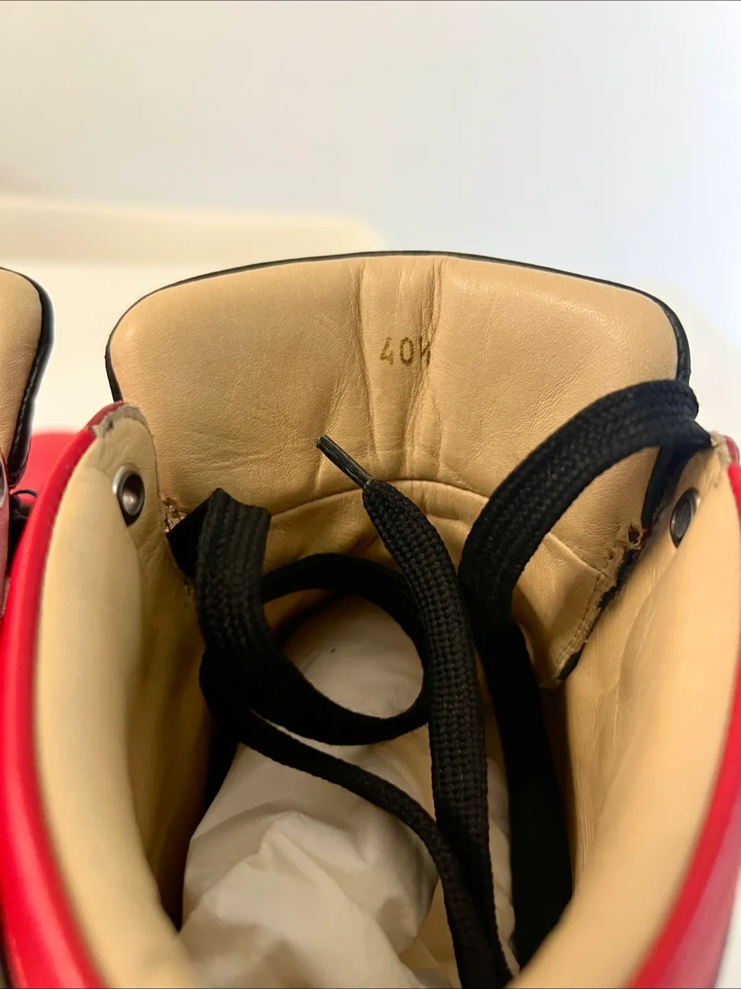 Christian Louboutin High Top Multicolour Calf Spike Sneaker image indicator(5)