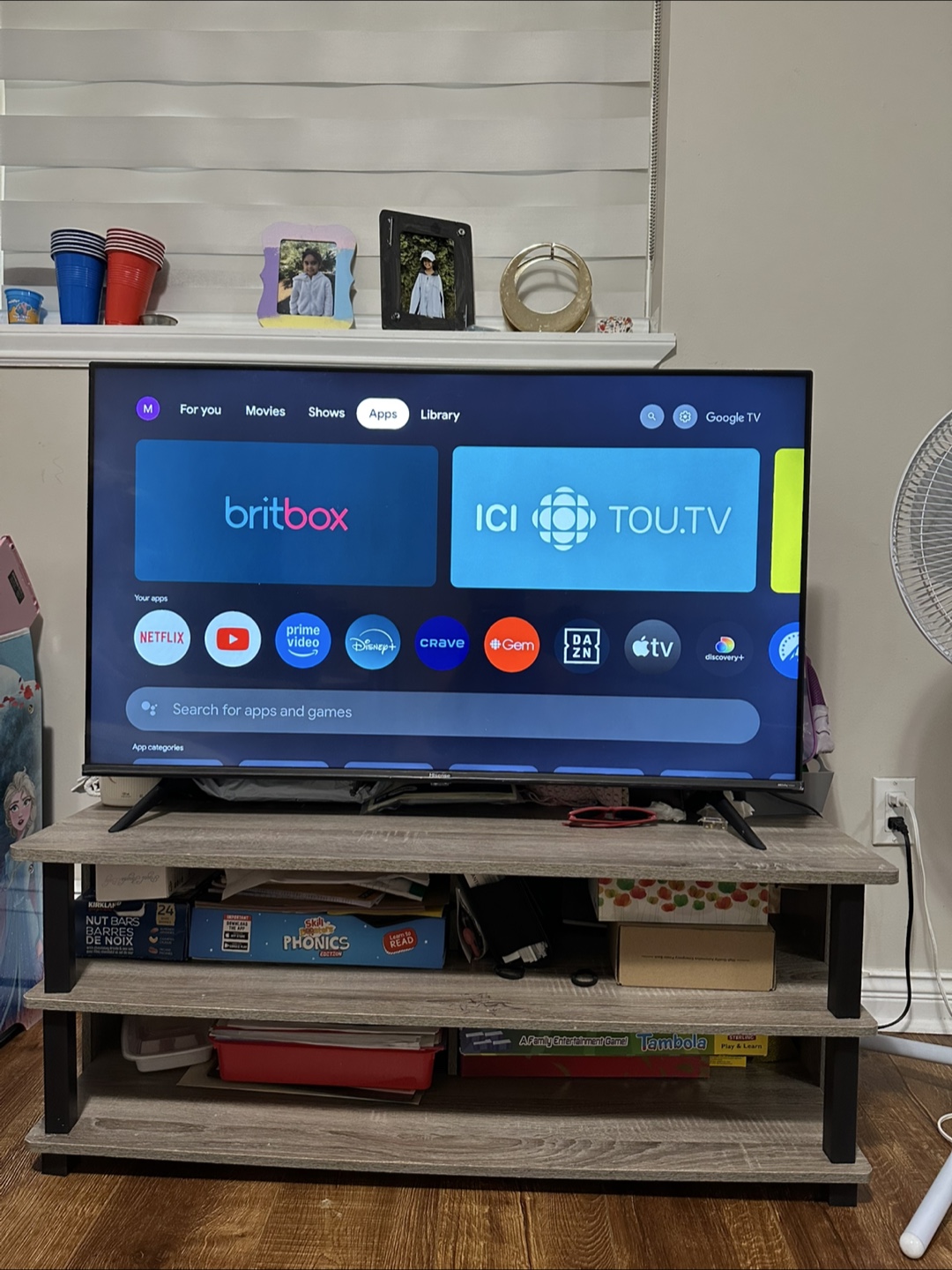 Hisense 43A68N-43 inch 4K UHD Smart Google TV with 4K - photo 2