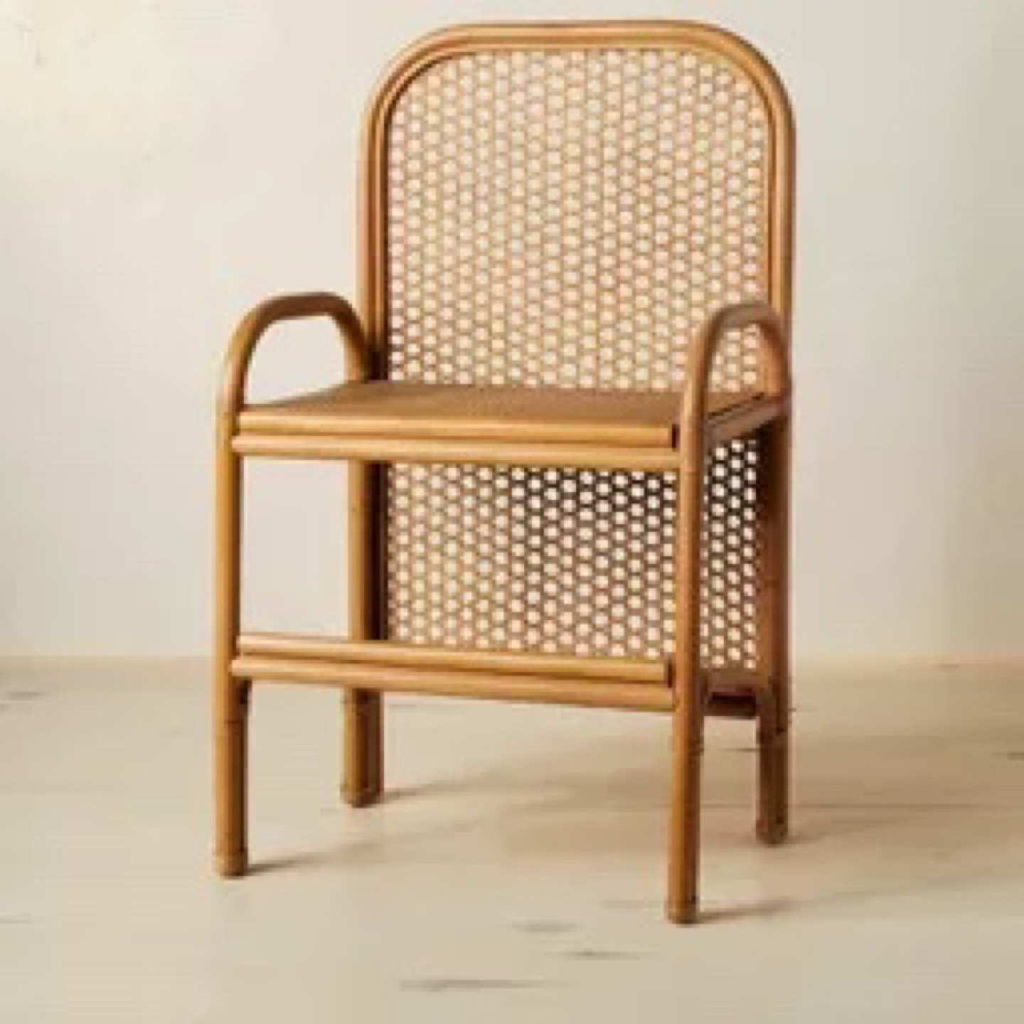 Target Opalhouse 2022 Anza woven rattan nightstand - photo 2