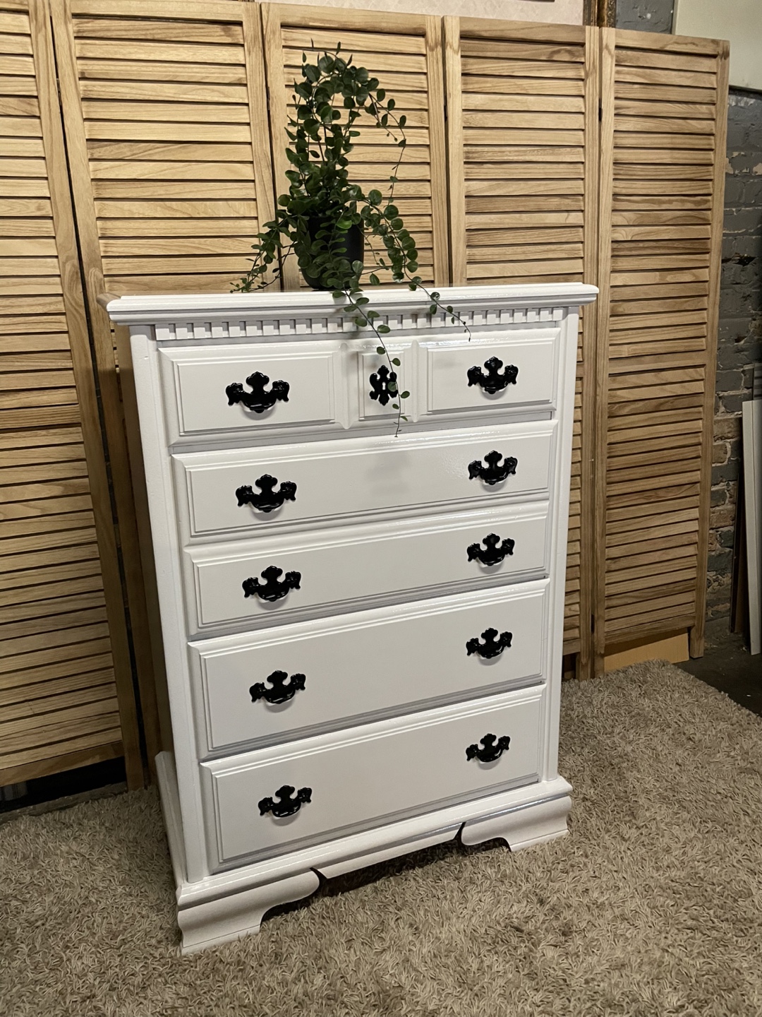 White Drawer Dresser - photo 5