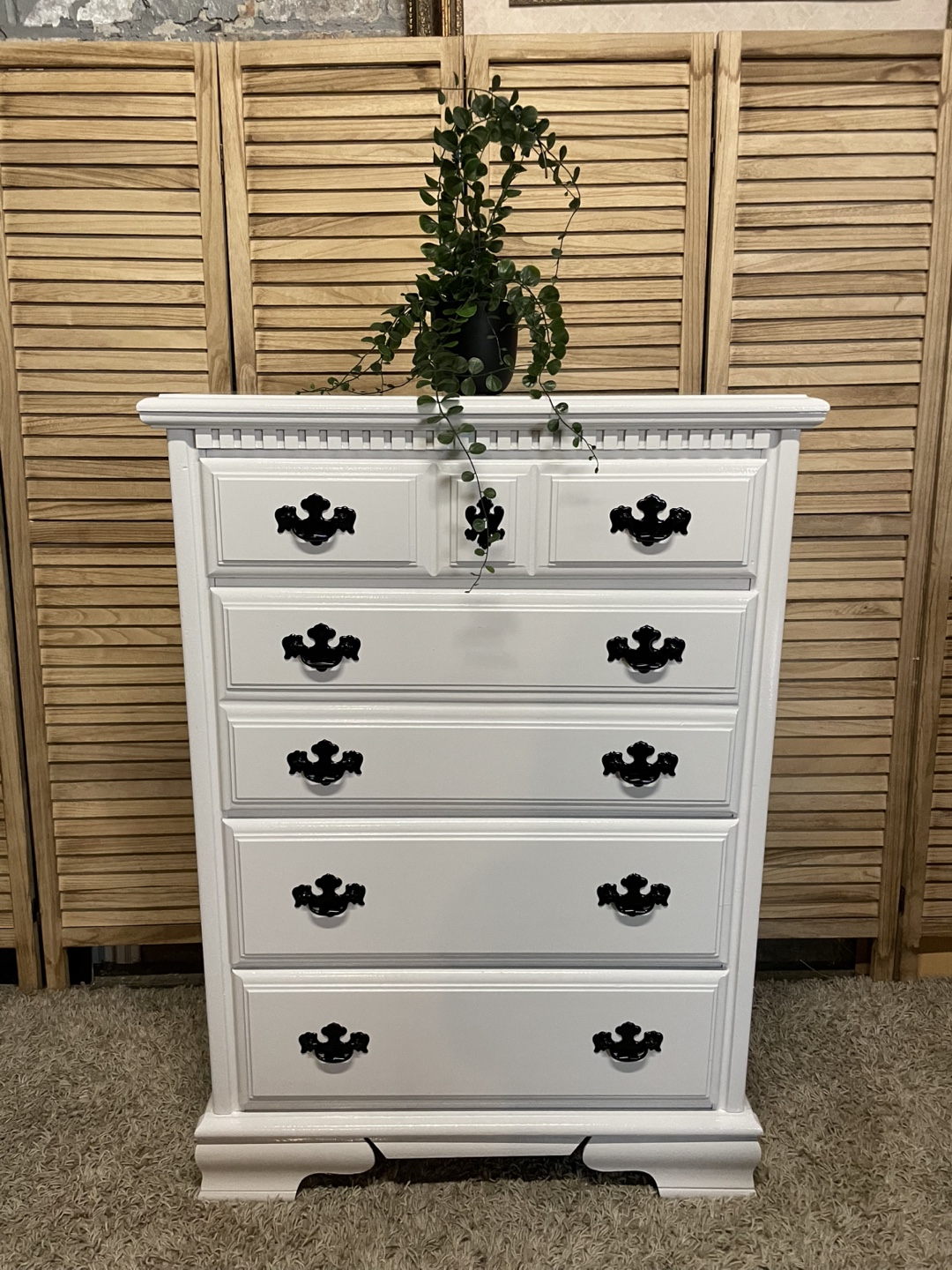 White Drawer Dresser