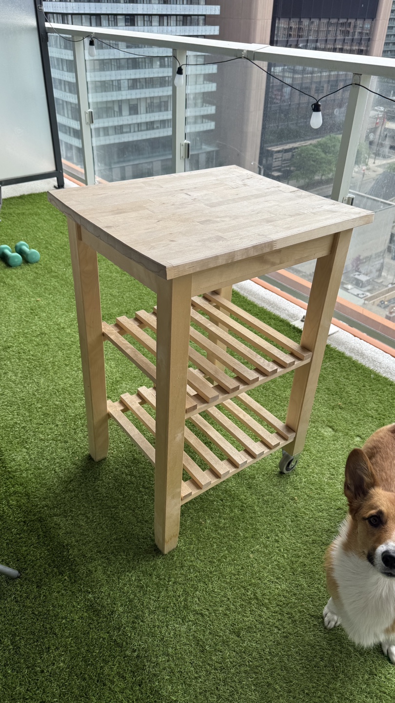IKEA BEKVÄM Kitchen Cart