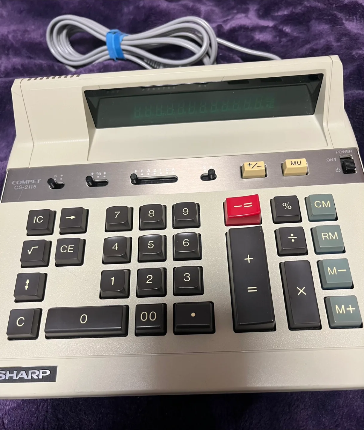 Sharp Compet CS-2115 Desktop Calculator image indicator(2)