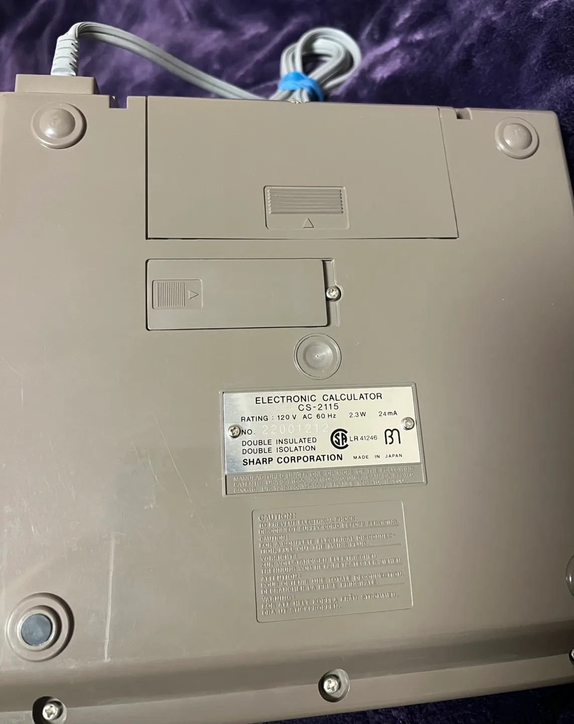 Sharp Compet CS-2115 Desktop Calculator image indicator(5)