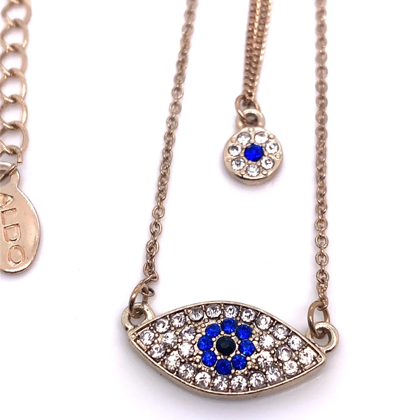 ALDO Evil Eye Pendant Double Necklace thumbnail