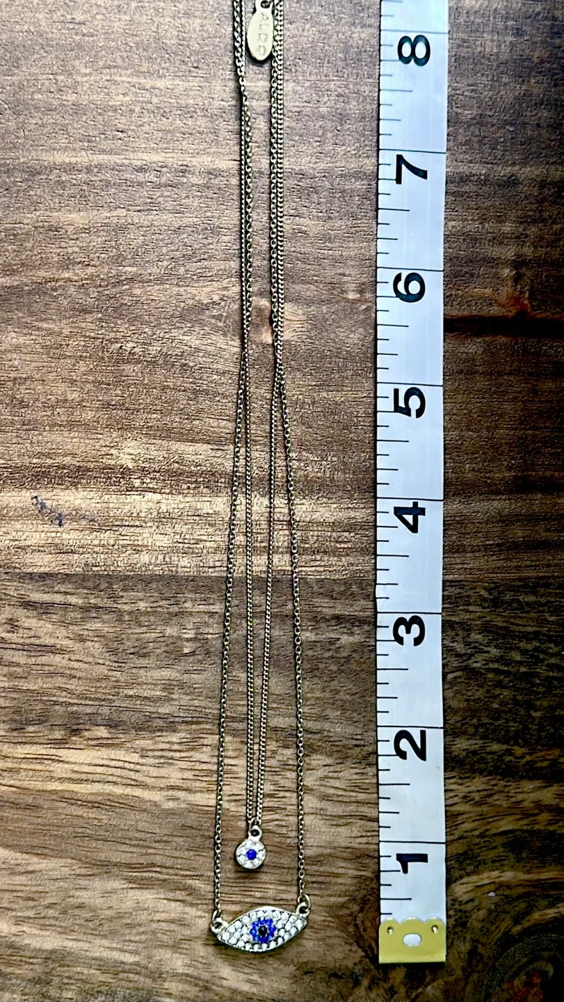 ALDO Evil Eye Pendant Double Necklace image indicator(4)