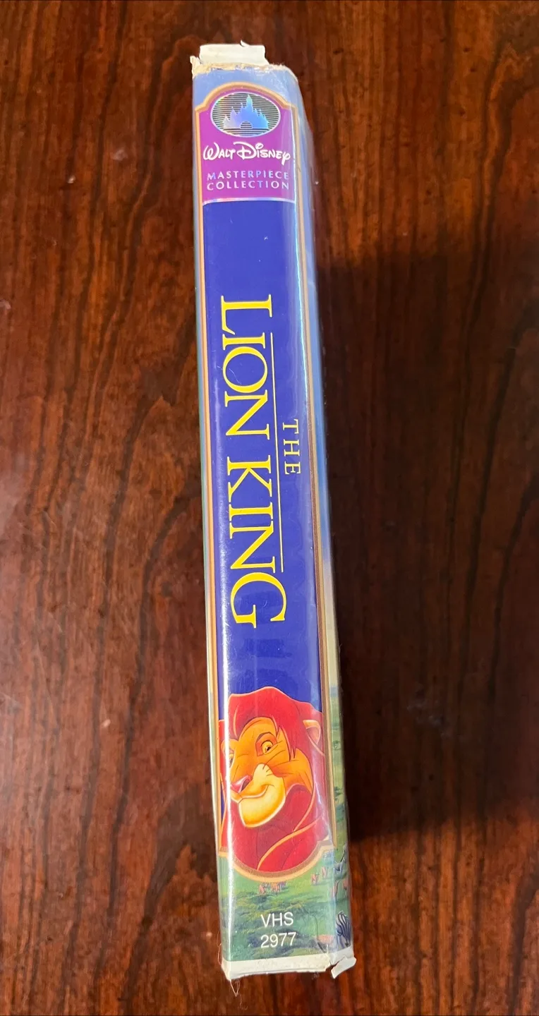 Walt Disney Masterpiece The Lion King VHS image indicator(3)