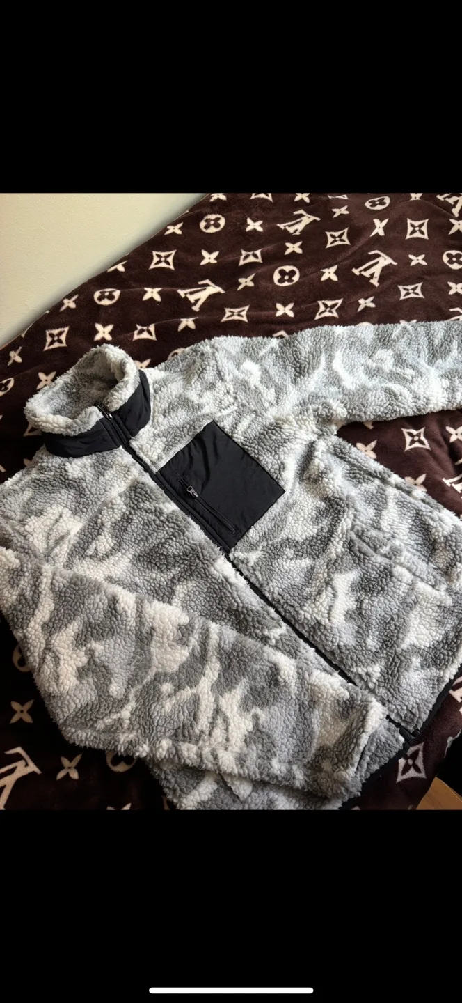Camouflage Fleece Jacket thumbnail