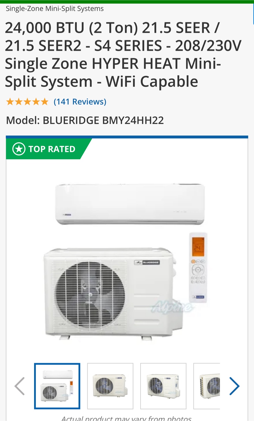Mini Split Units  24,000 BTU 18 SEER - photo 3