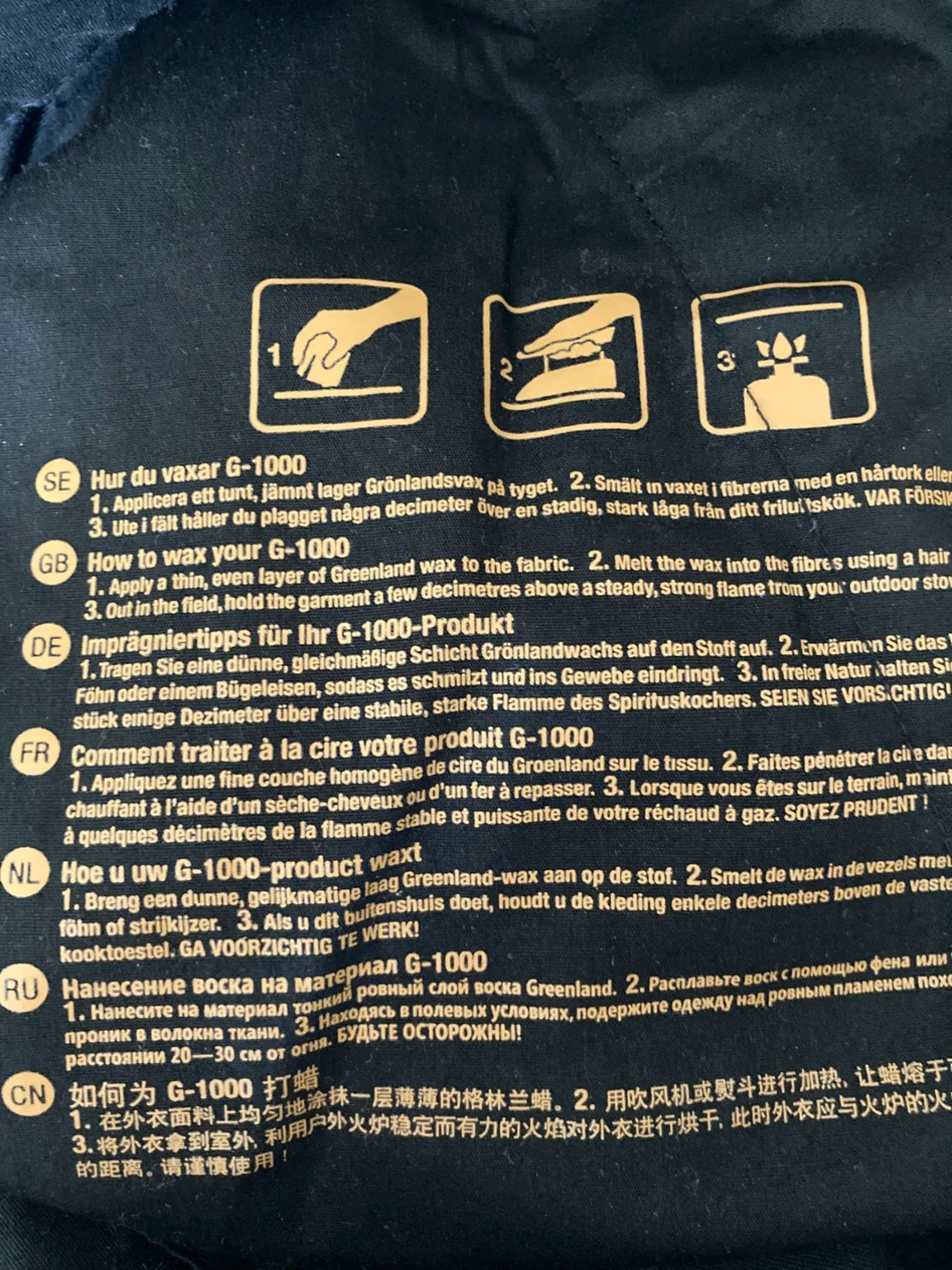 Fjallraven Black Cargo Pants image indicator(5)
