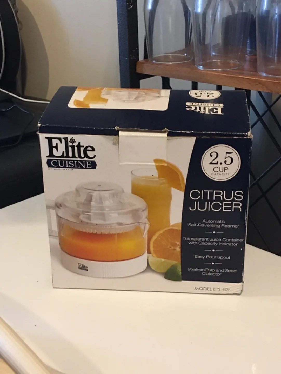 Elite Cuisine Citrus Juicer