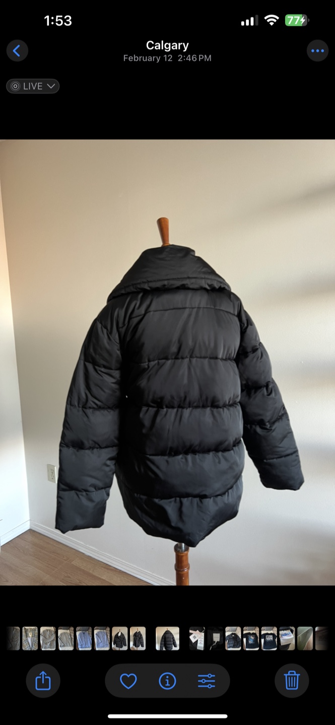 Avec Les Filles Black Puffer Jacket - photo 3