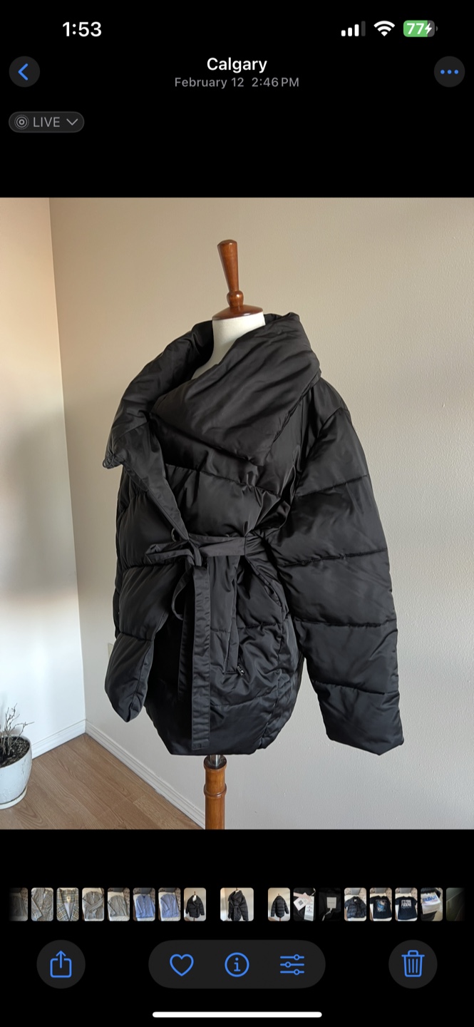 Avec Les Filles Black Puffer Jacket - photo 2