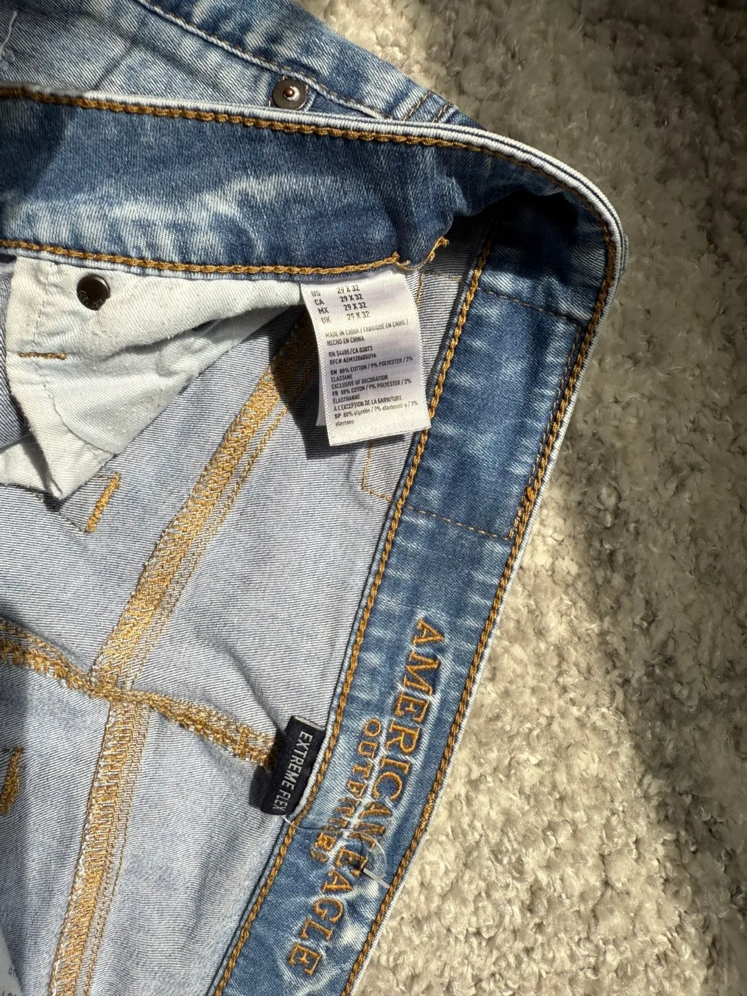 American Eagle Distressed Jeans image indicator(2)