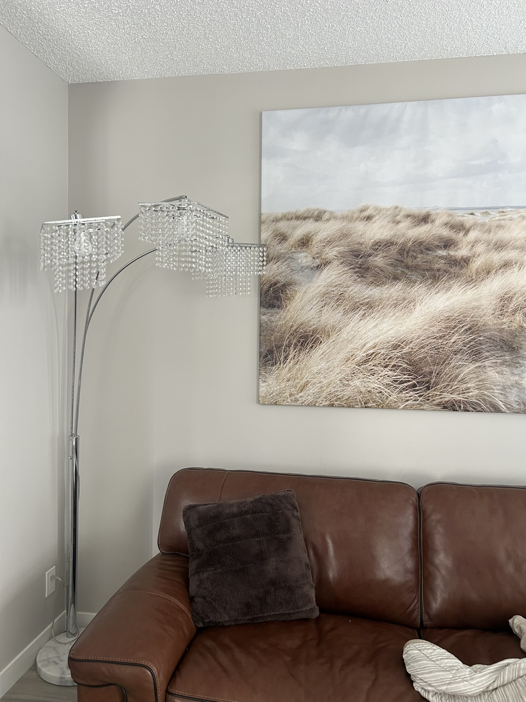 Triple-Light Crystal Floor Lamp - photo 3