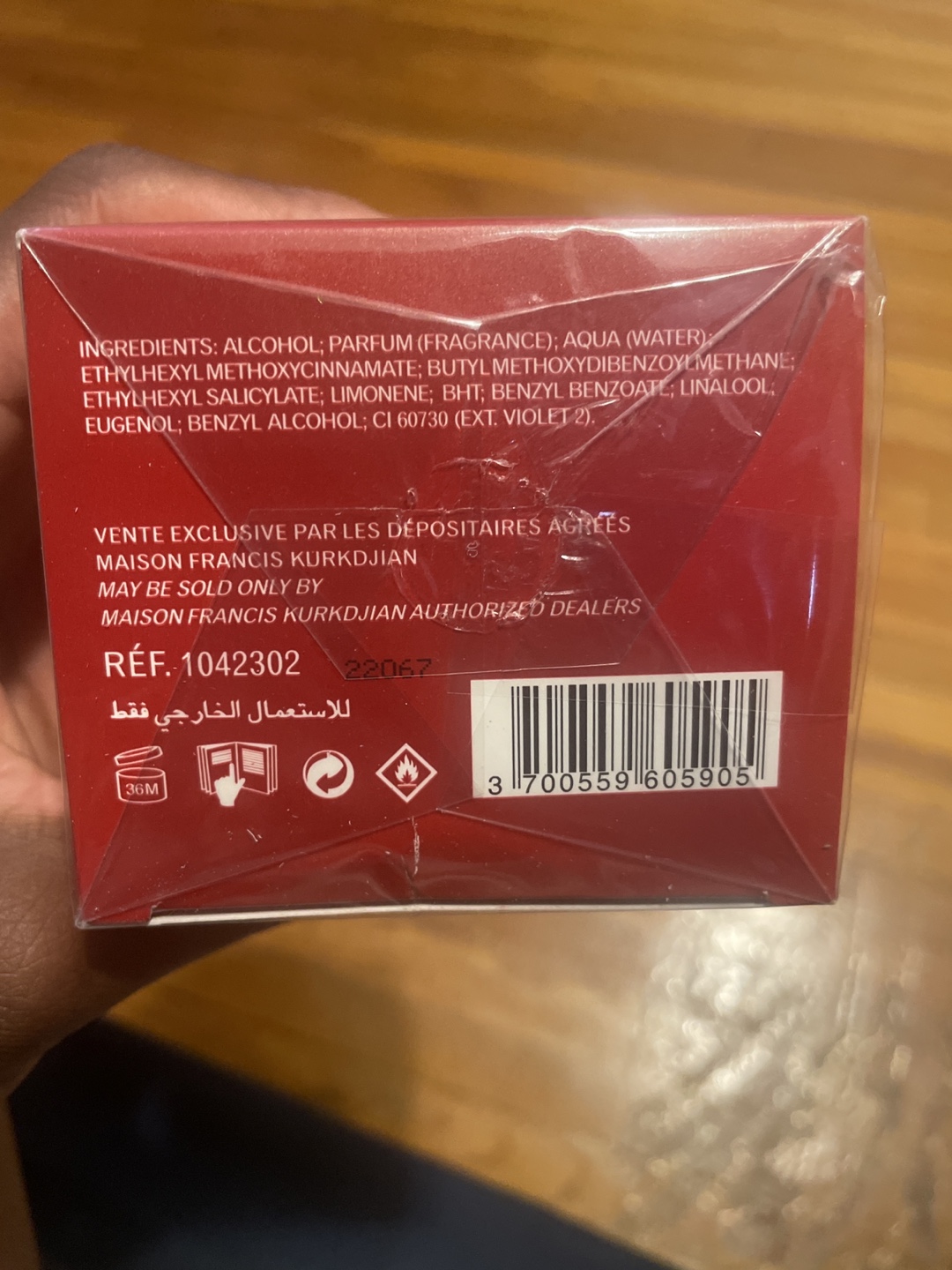 Baccarat Rouge 540 Parfume - photo 3