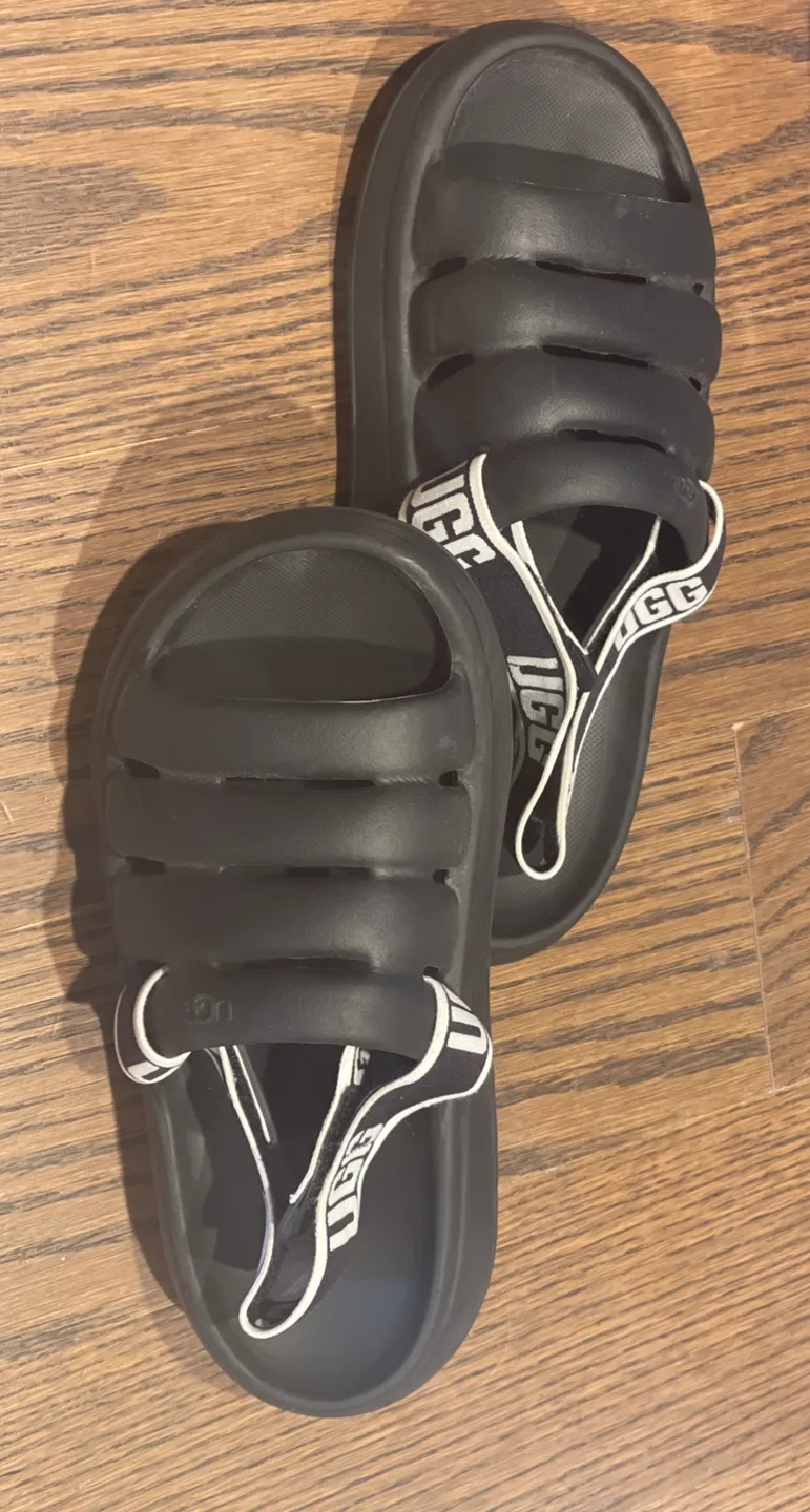 UGG Black Sandals image indicator(2)