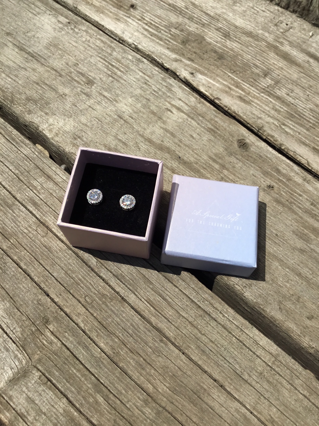 6.5mm Moissanite Earrings - GRA Certified - photo 2