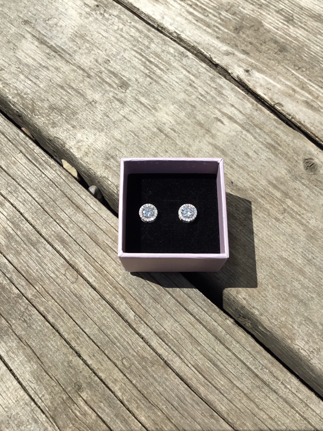 6.5mm Moissanite Earrings - GRA Certified - photo 3