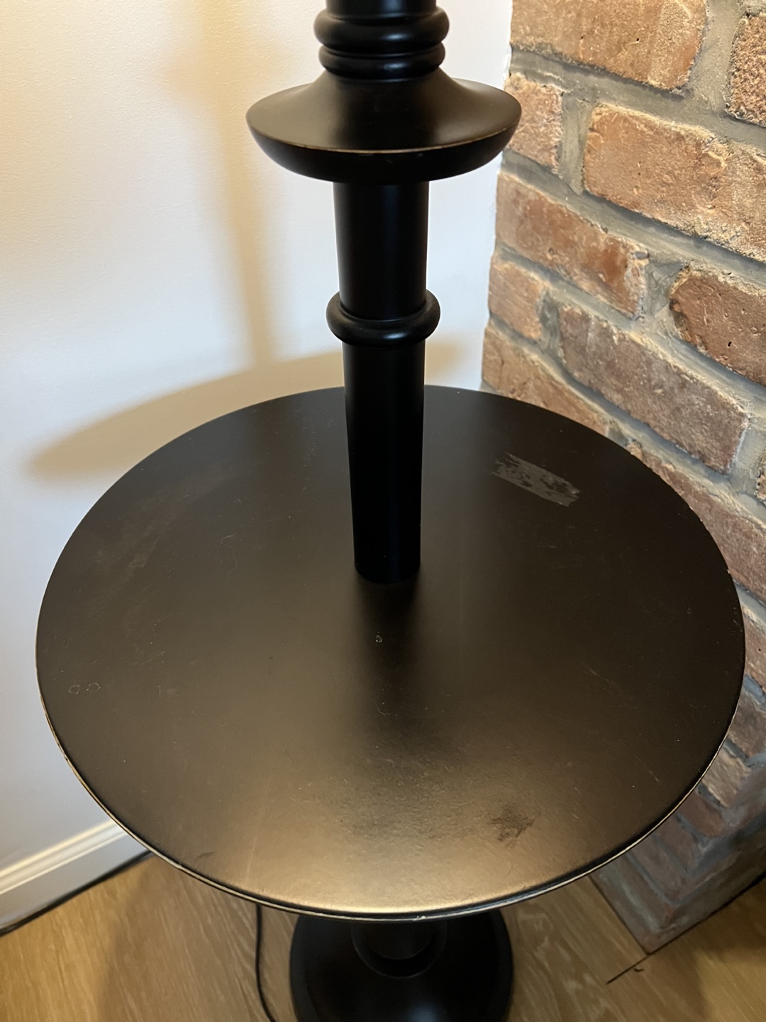 Standing Floor Lamp with Table - photo 2