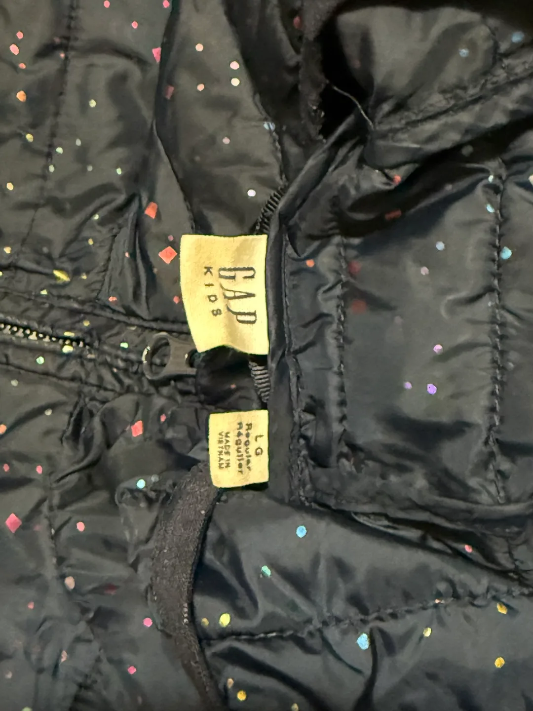 GAP Kids Star Print Puffer Jacket