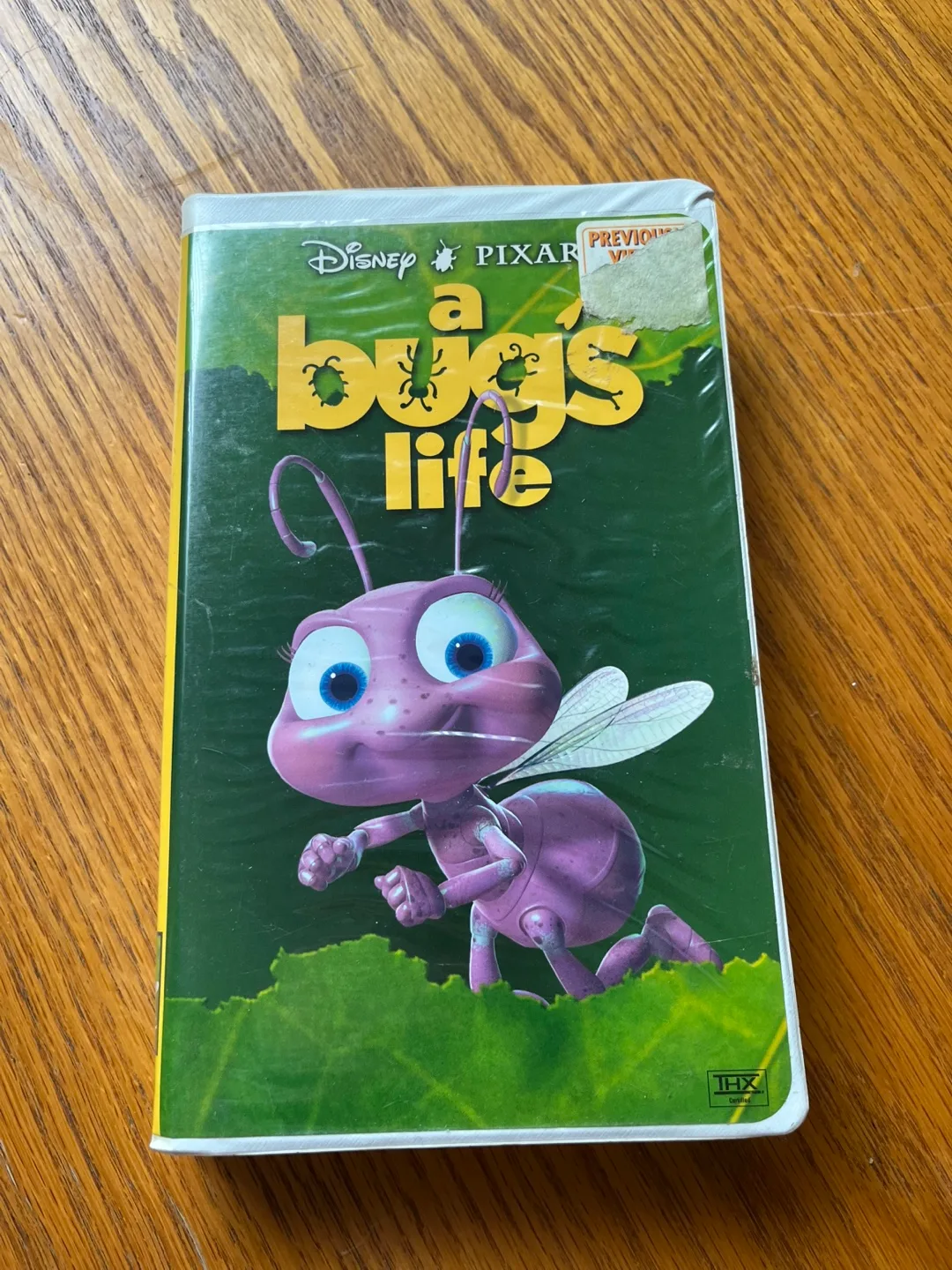 A Bug's Life VHS thumbnail