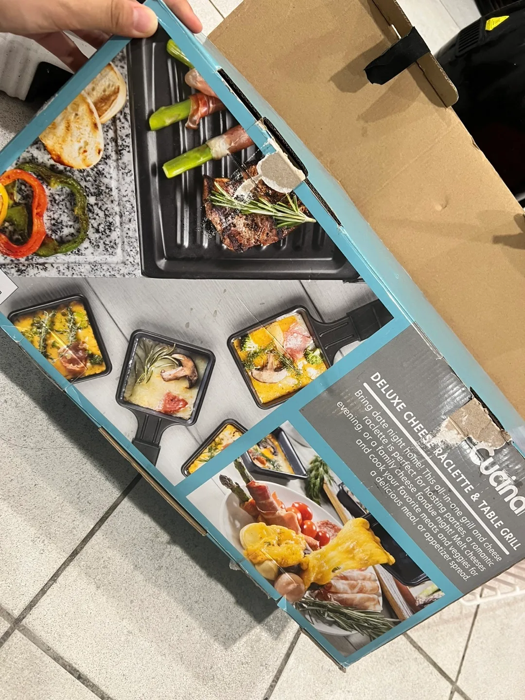 Deluxe Cheese Raclette & Table Grill thumbnail