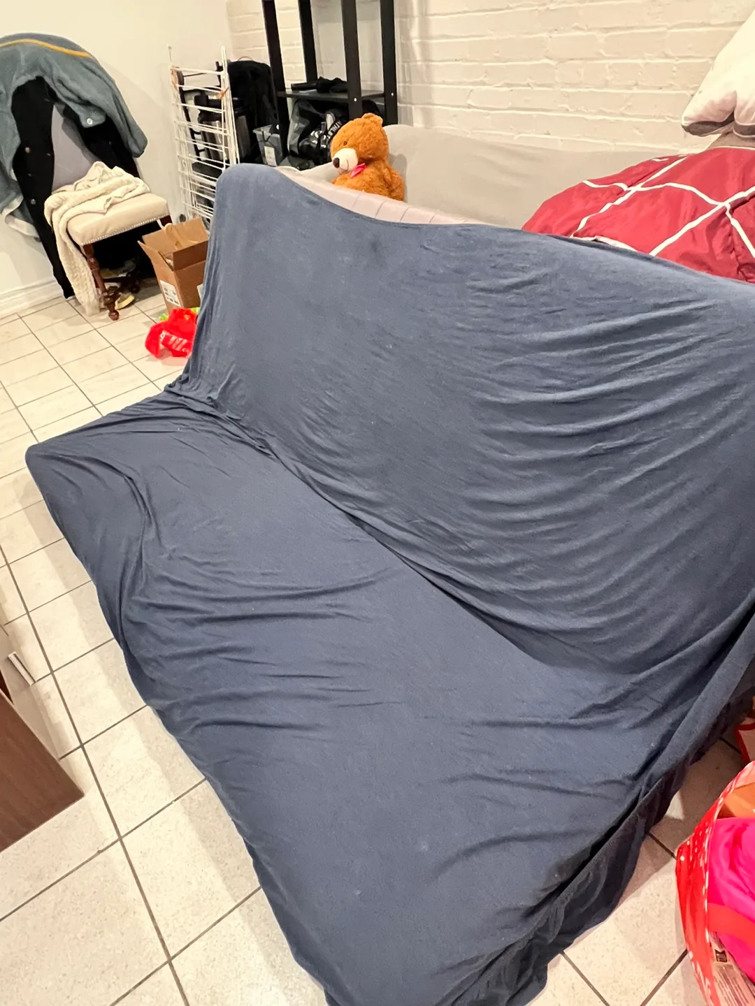 Futon bed/ foldable queen size mattress thumbnail
