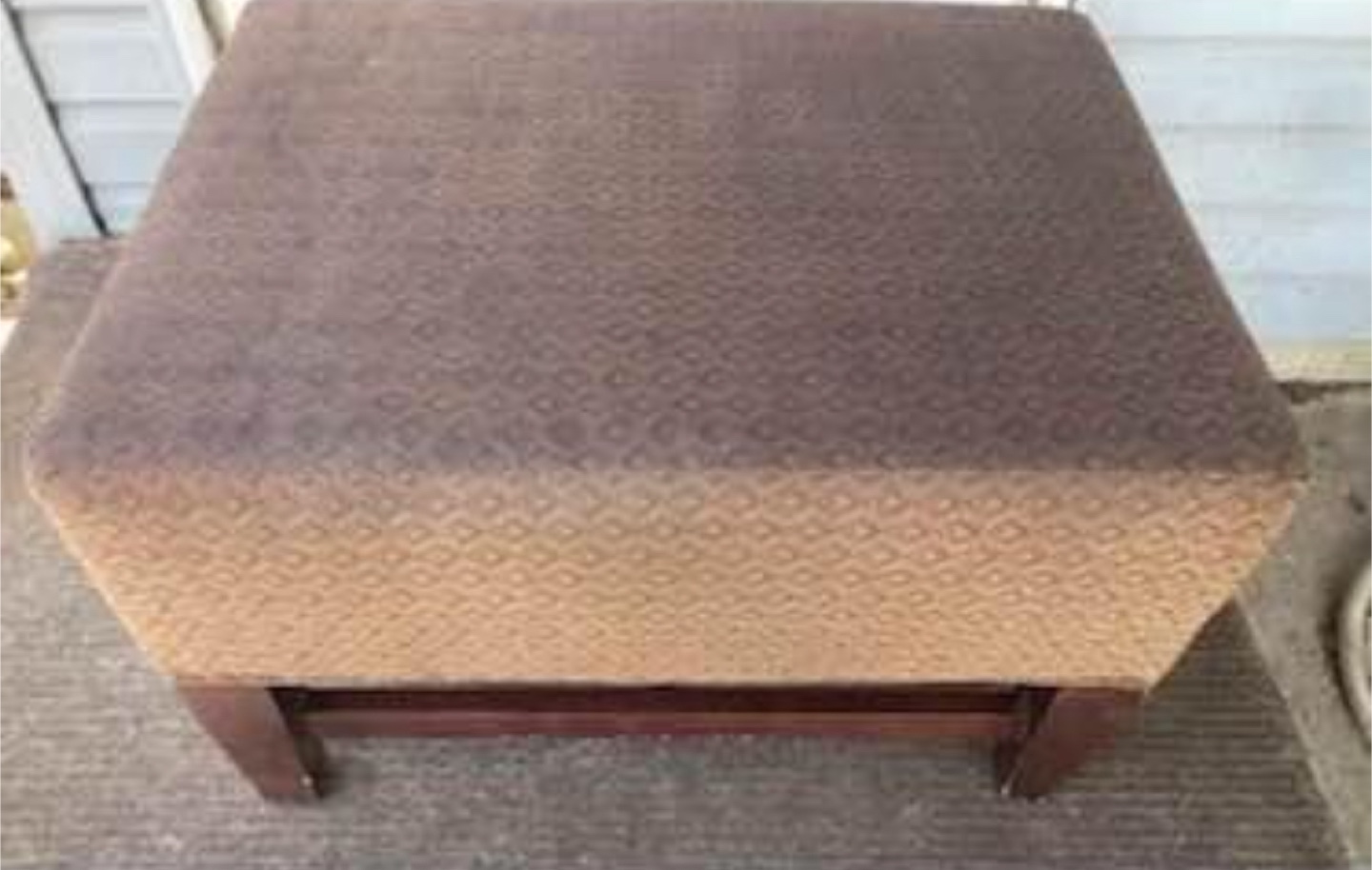 Brown Square Ottoman - photo 4